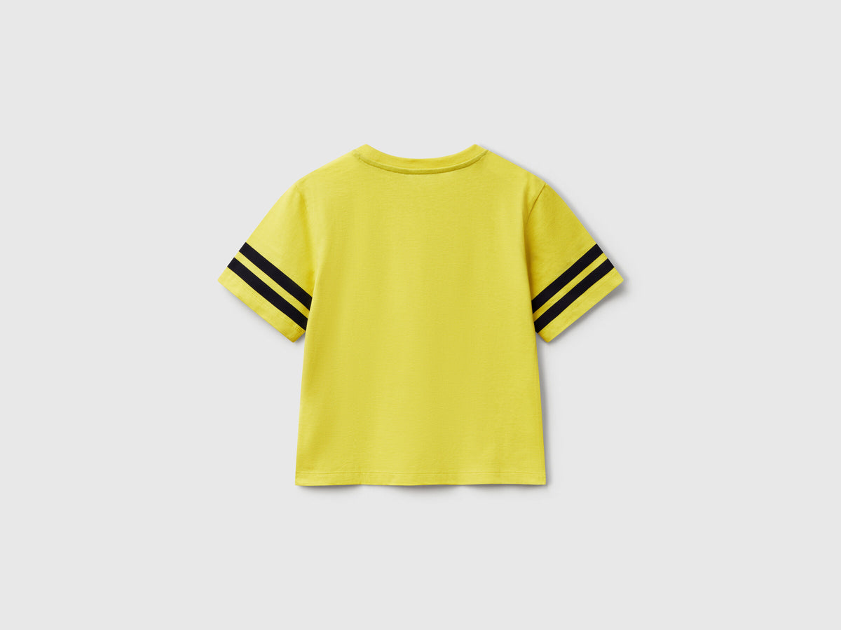Benetton Oversized Fit T-Shirt With Photographic Print