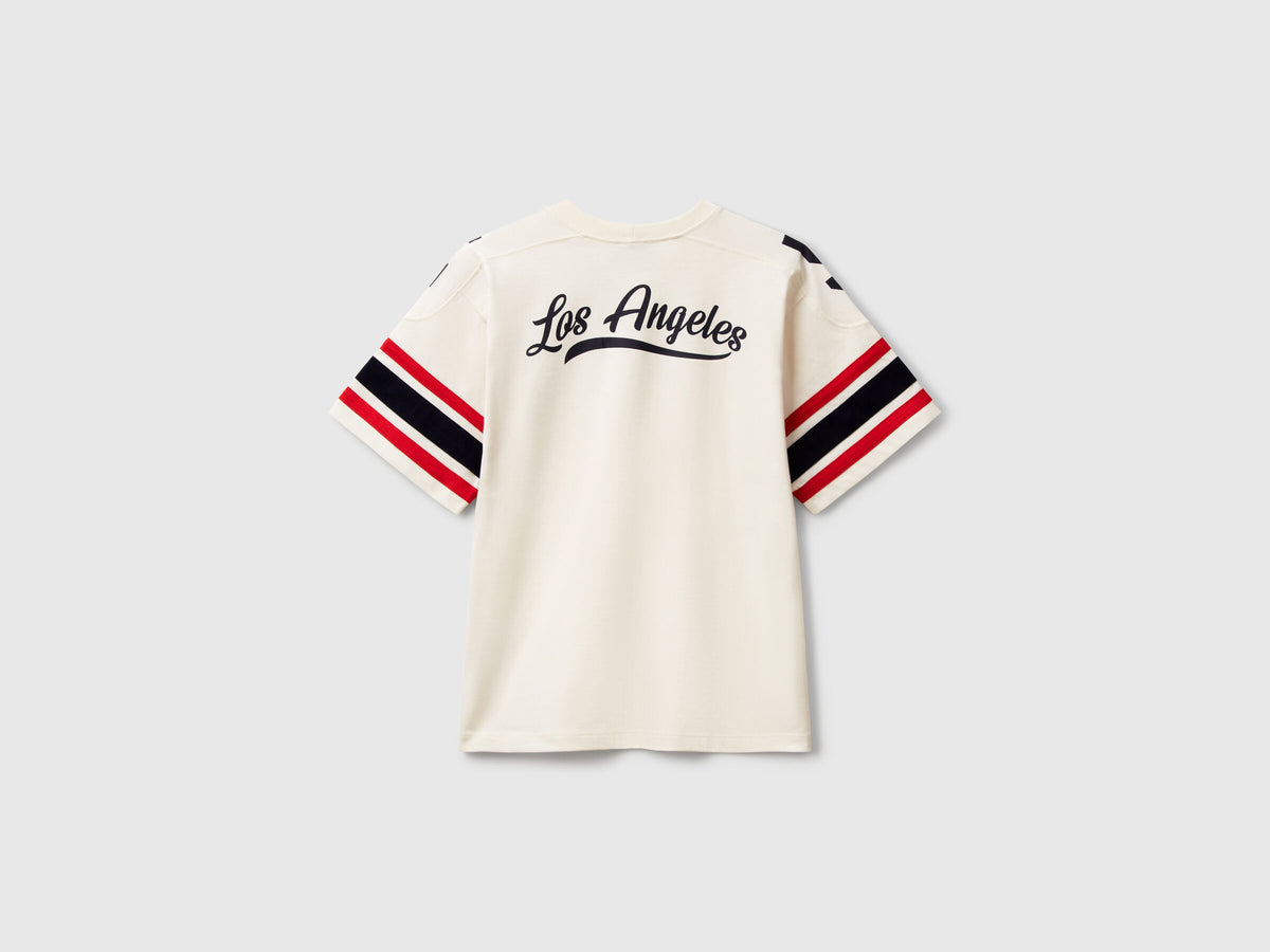 Benetton Short Sleeve T-Shirt With Print