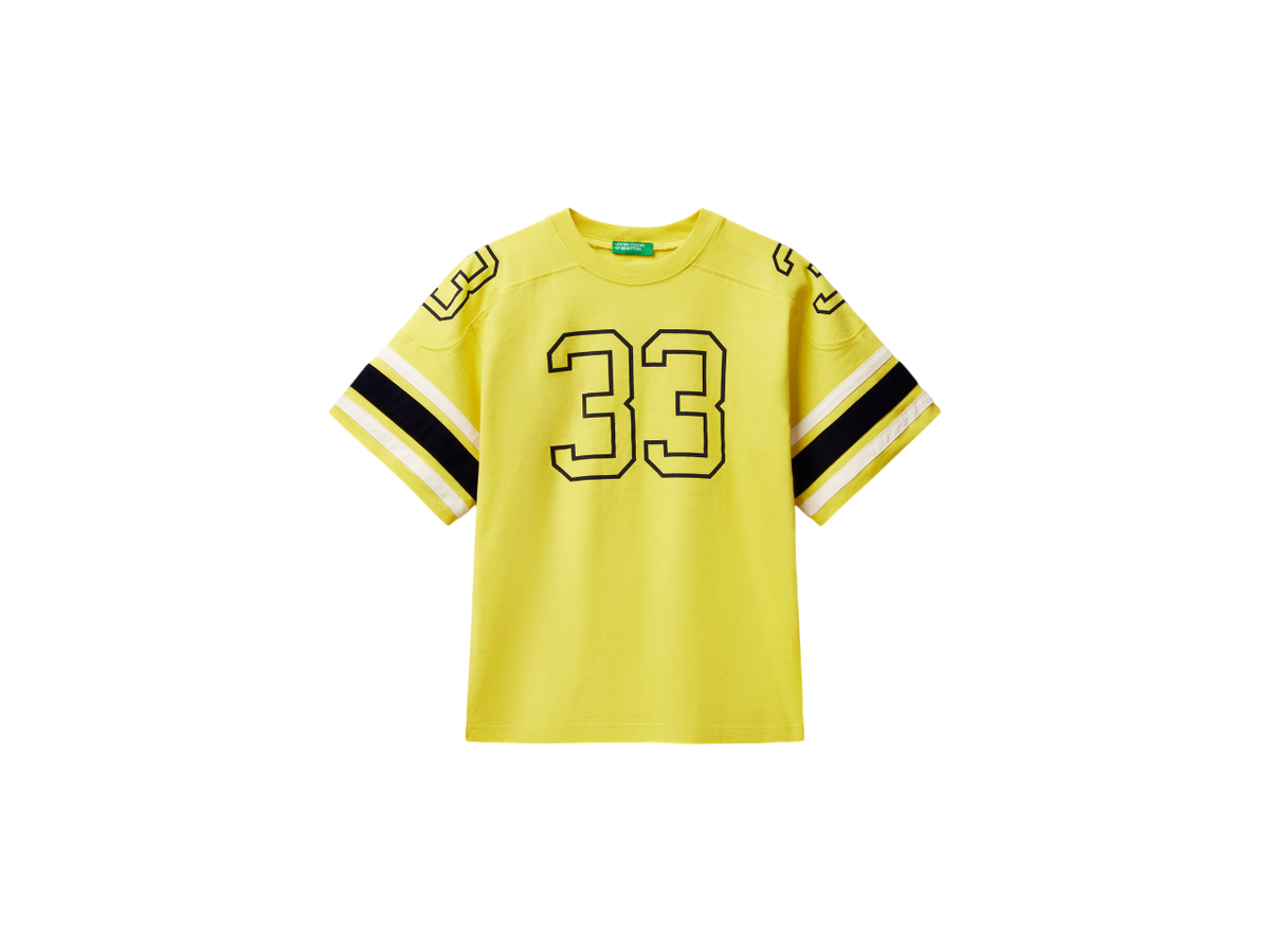 Benetton Short Sleeve T-Shirt With Print