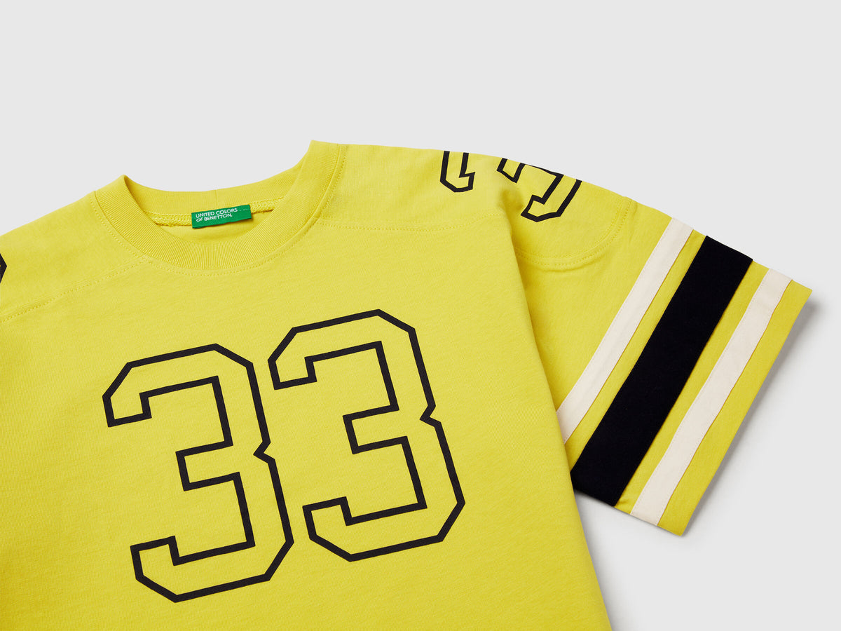 Benetton Short Sleeve T-Shirt With Print