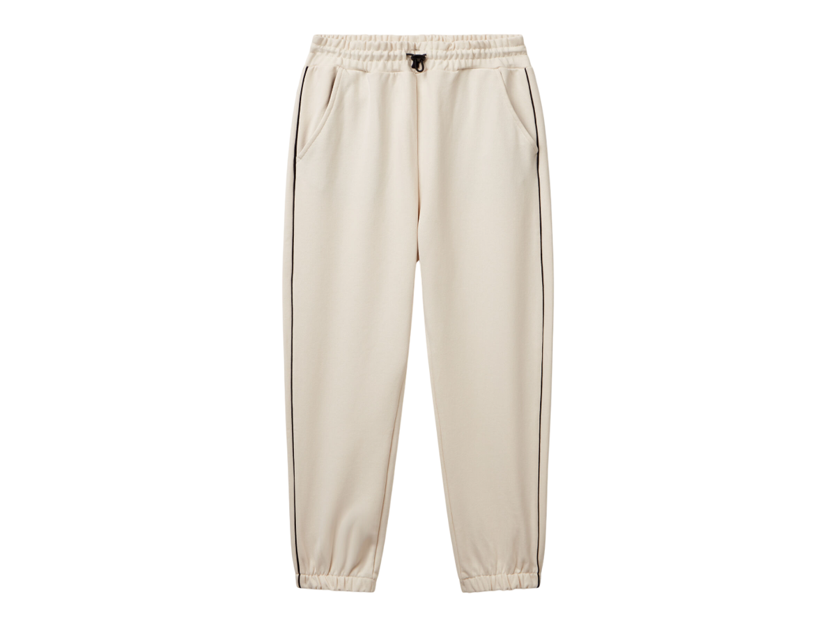 Benetton Sweatpants With Piping