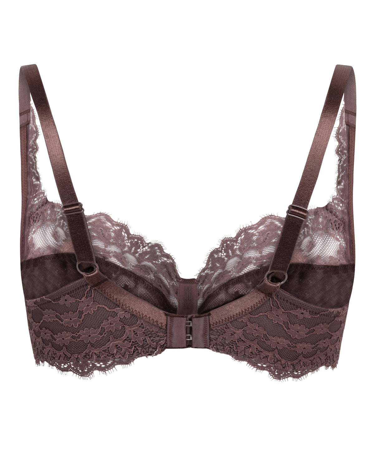 Daisy Non-Padded Underwired Bra - Brown