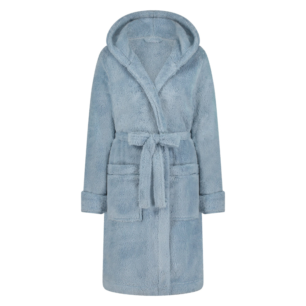 HUNKEMÖLLER Fleece Bathrobe Short