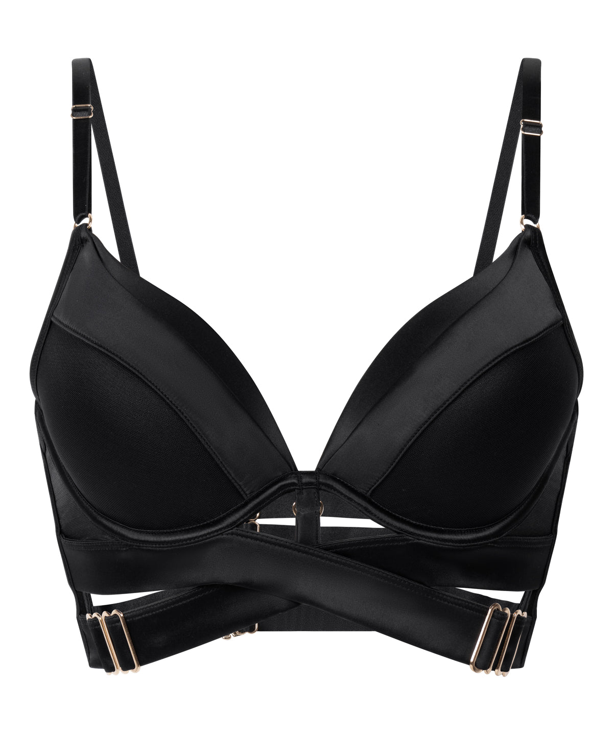 HUNKEMÖLLER Colette Padded Underwired Longline Push-Up Bra