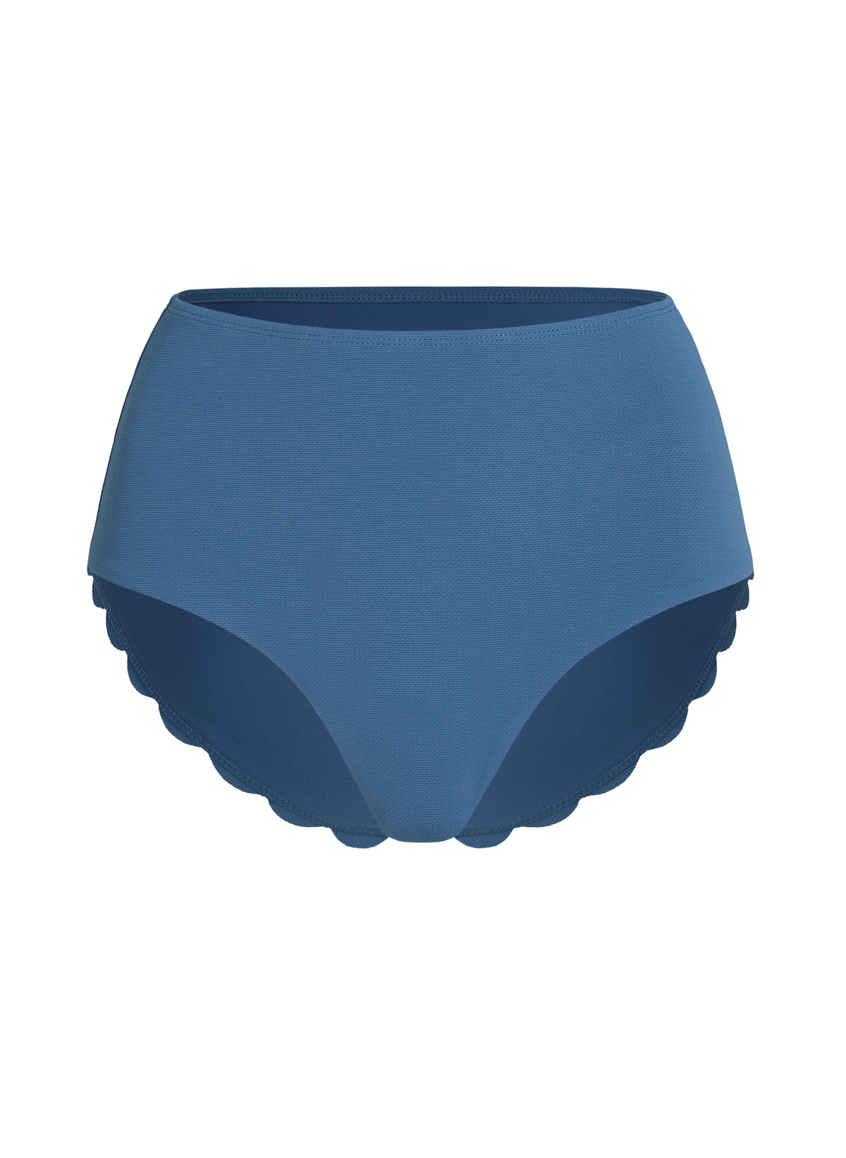 HUNKEMÖLLER Scallop High Waist Rio Bikini Bottom