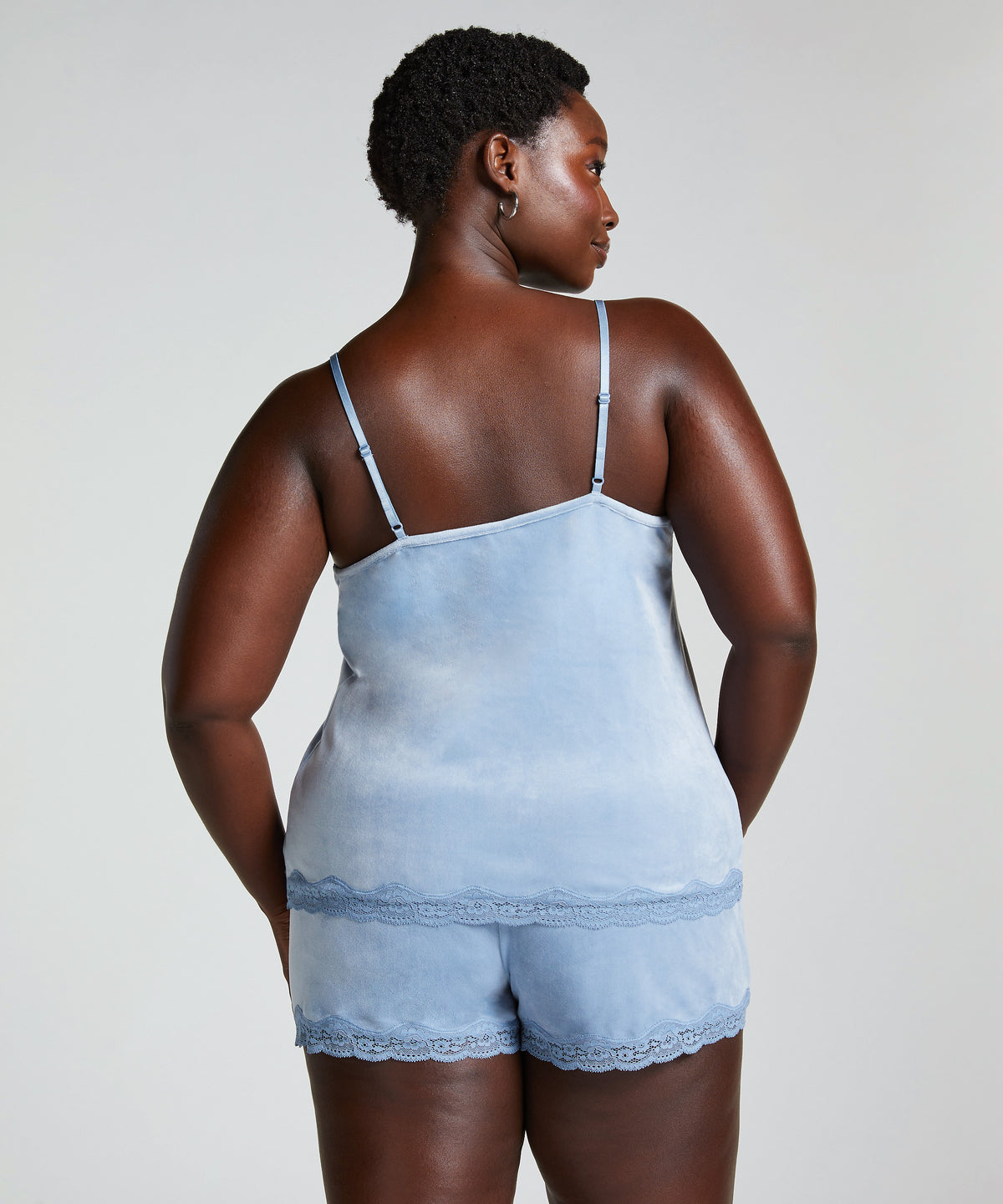 HUNKEMÖLLER Velours Lace Cami Top