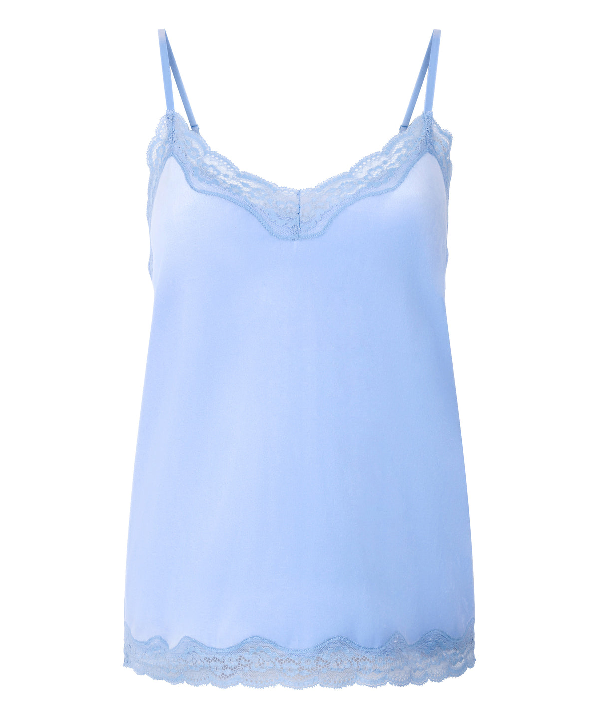 HUNKEMÖLLER Velours Lace Cami Top