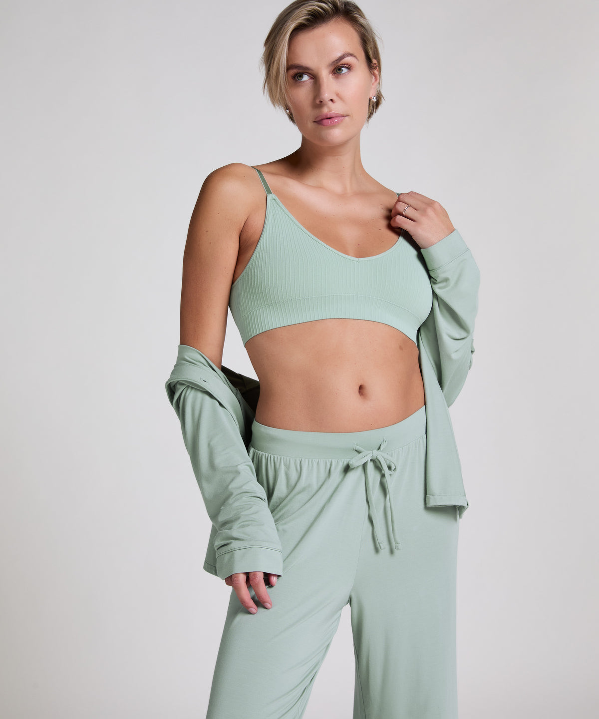 HUNKEMÖLLER Essential Jersey Long-Sleeved Jacket