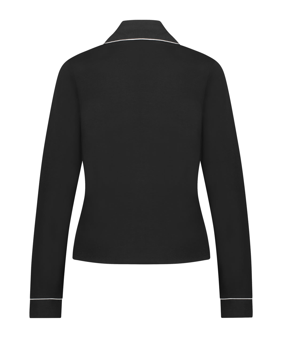 Essential Jersey Long-Sleeved Jacket - Black