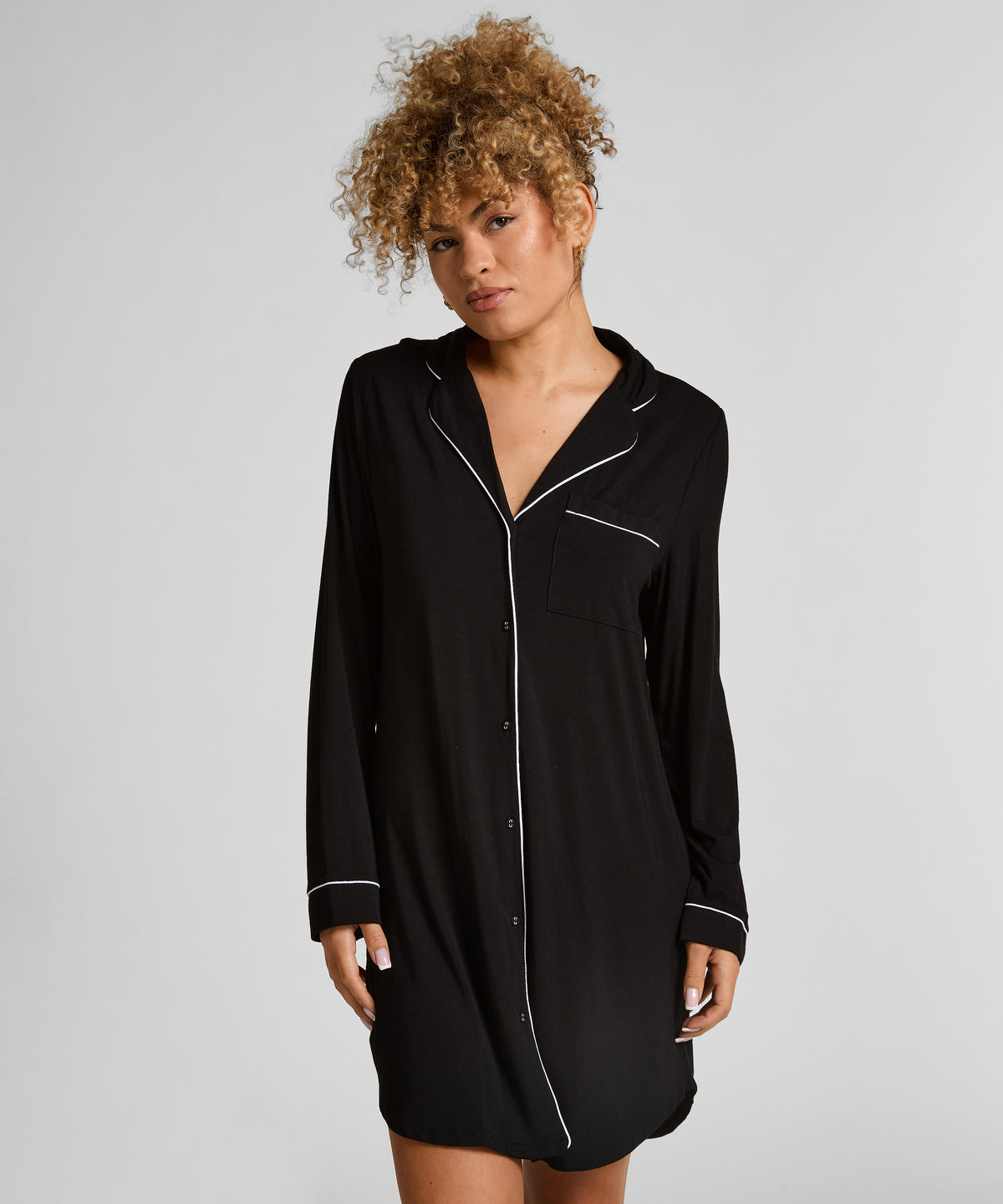 HUNKEMÖLLER Essential Jersey Shirtdress