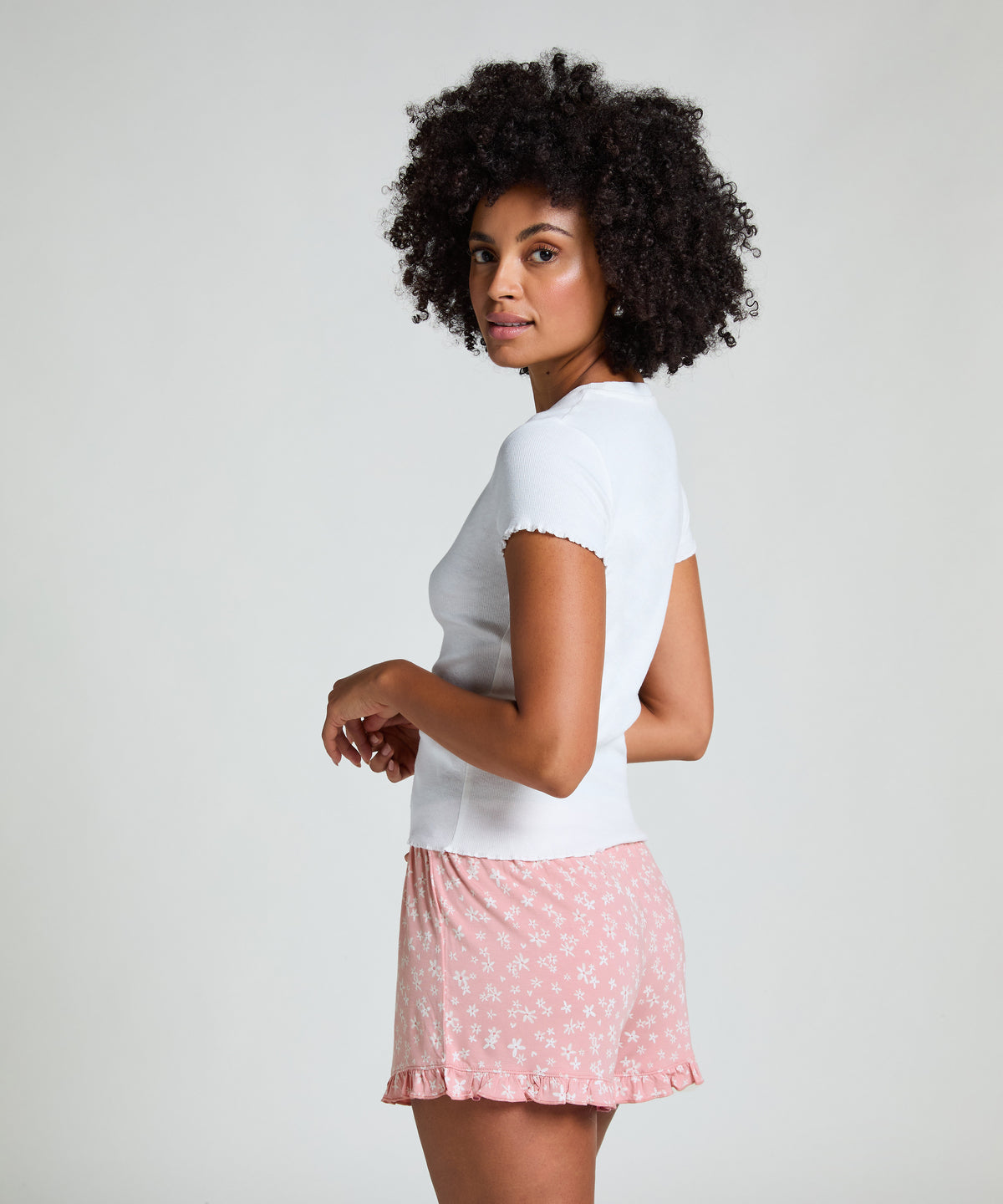 HUNKEMÖLLER Jersey Ruffled Shorts