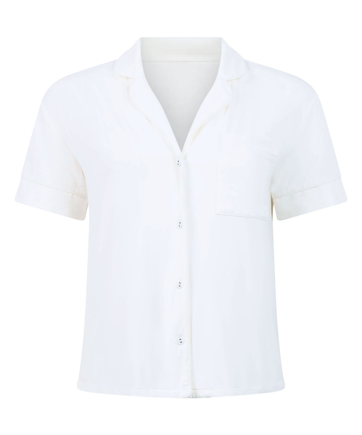 HUNKEMÖLLER Essential Short-Sleeve Jersey Pajama Shirt
