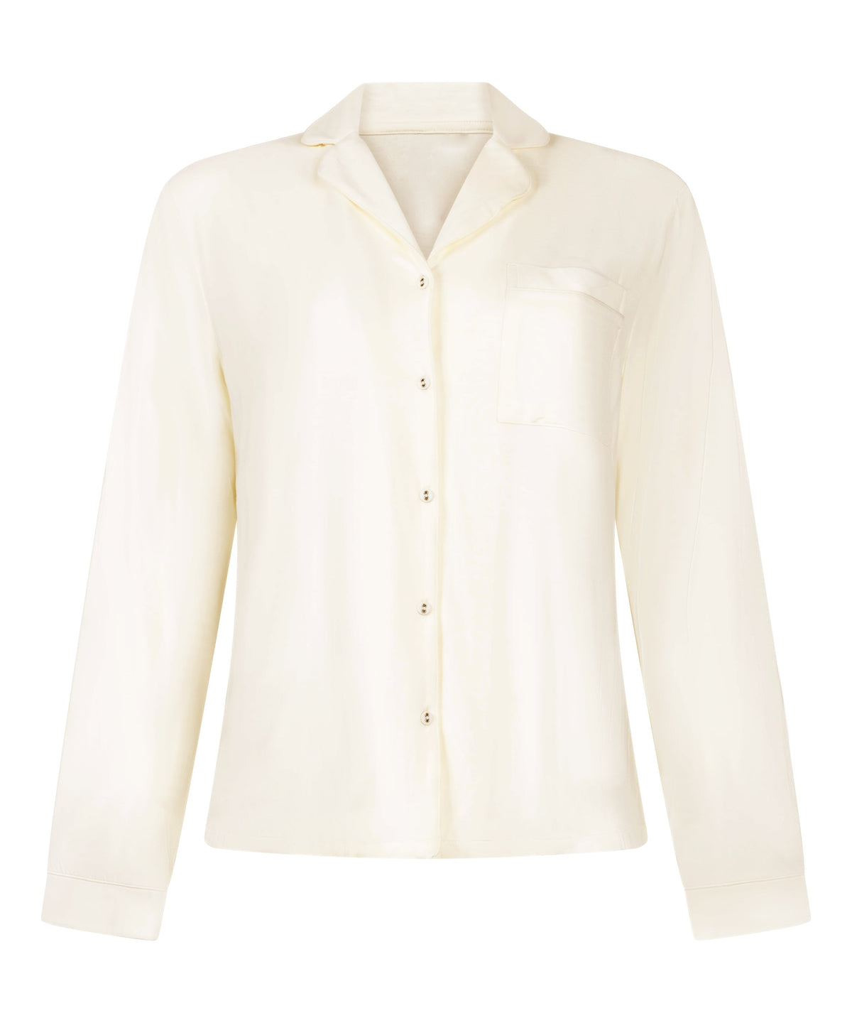 Essential Jersey Long-Sleeved Jacket - White
