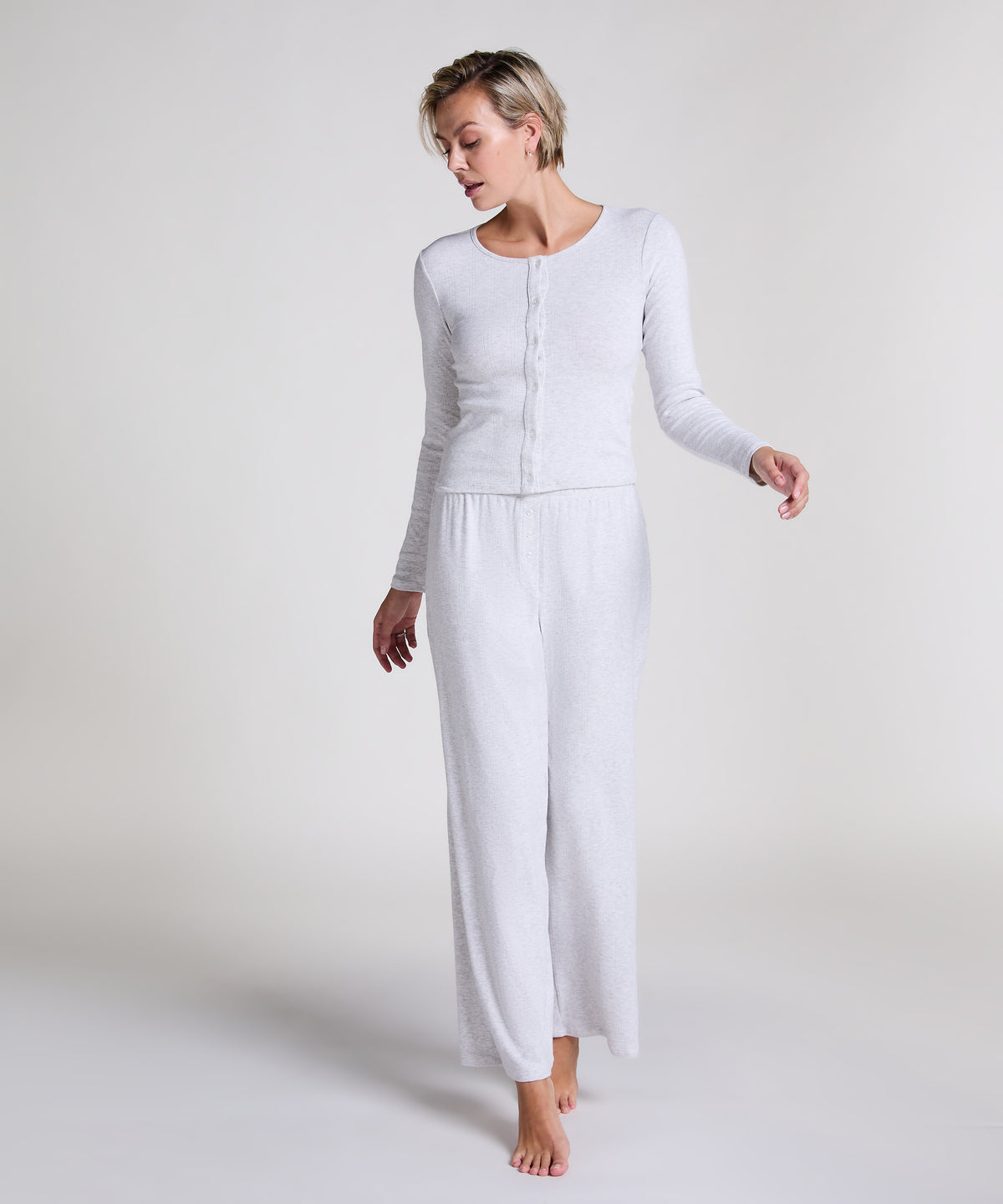 HUNKEMÖLLER Pointelle Pyjama Pants