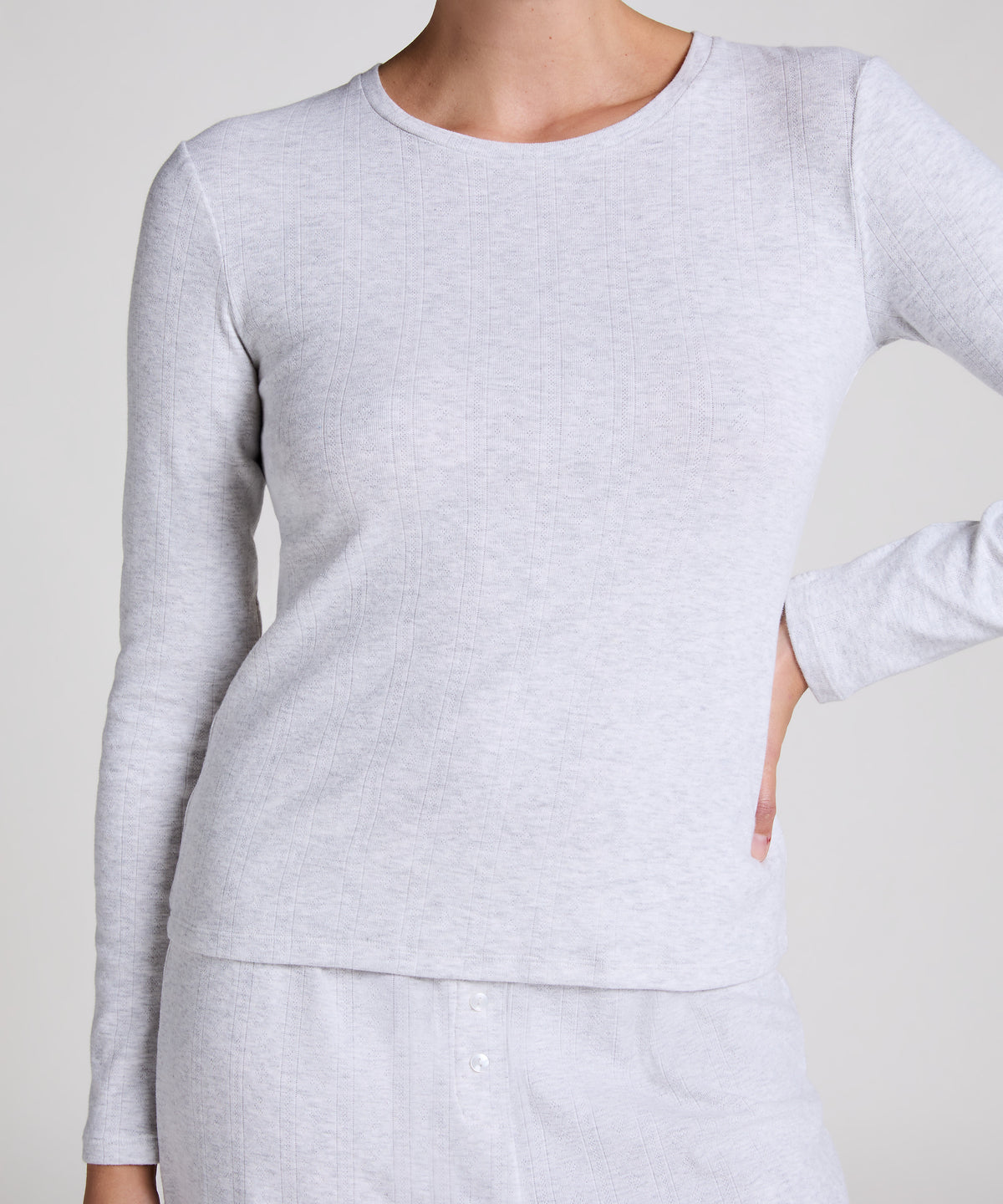 HUNKEMÖLLER Pyjama top Pointelle