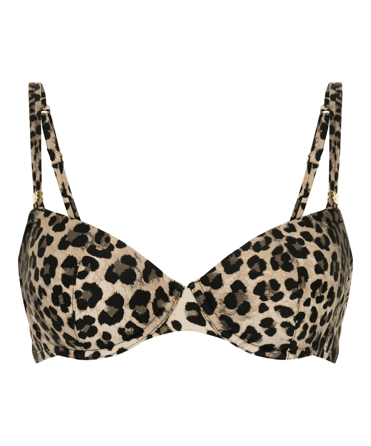 HUNKEMÖLLER Animalia Padded Underwired Bikini Top