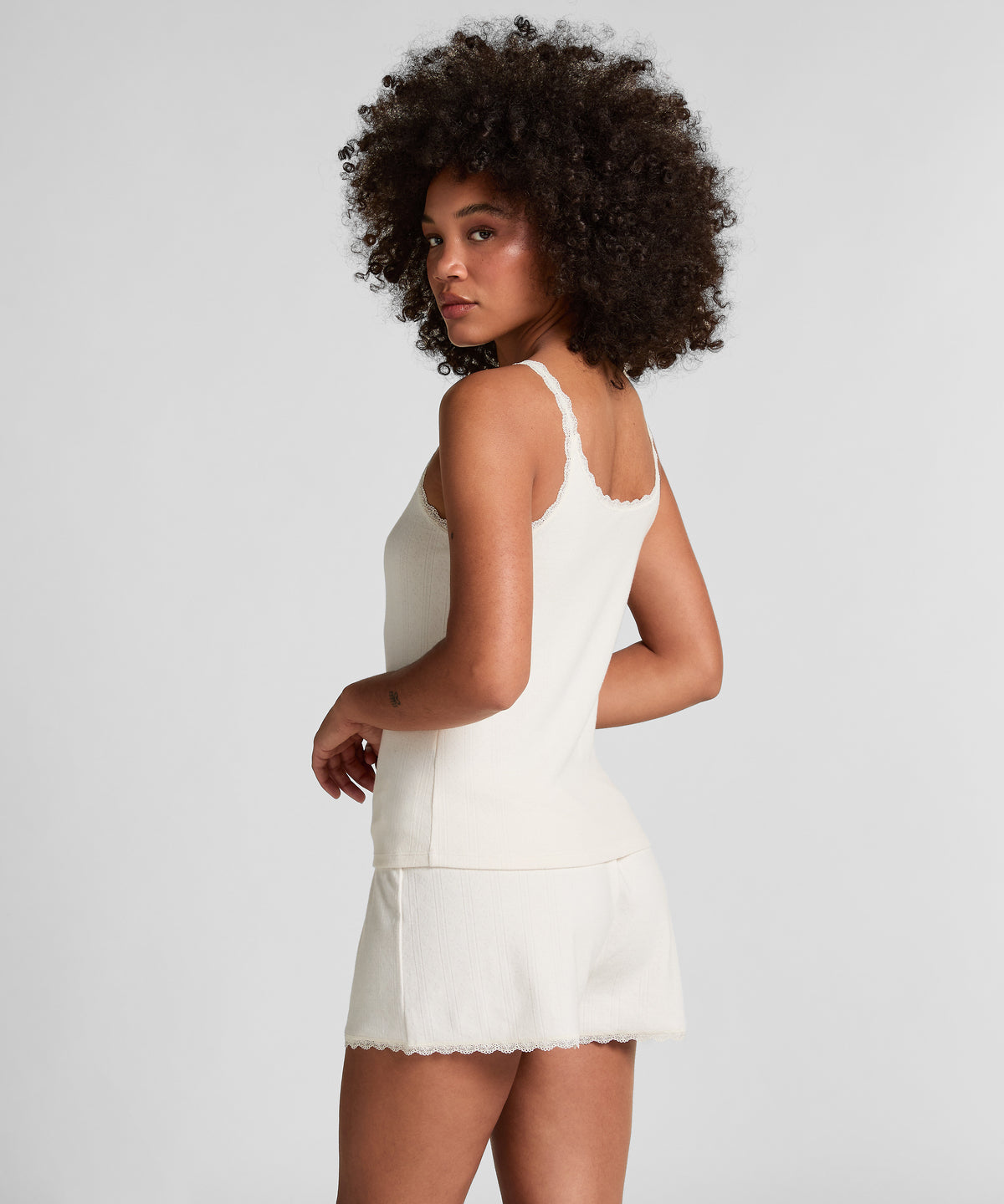 HUNKEMÖLLER Pointelle Shorts
