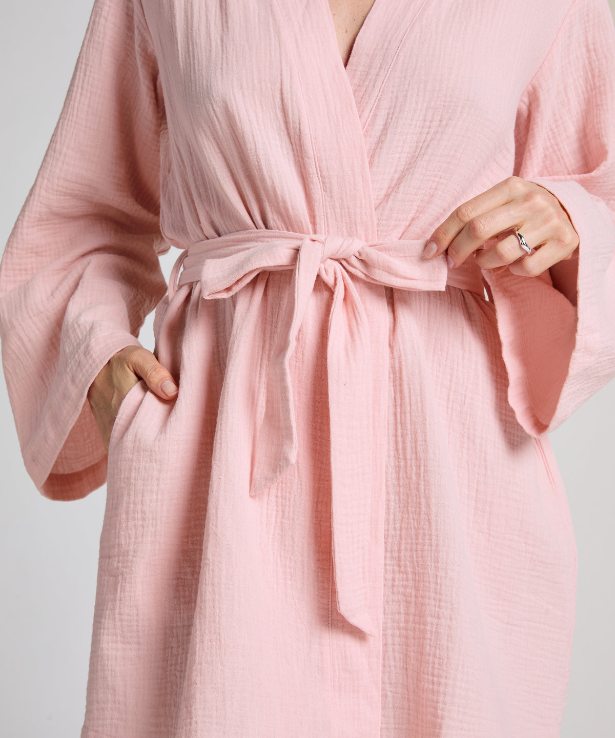 HUNKEMÖLLER Muslin Robe Short