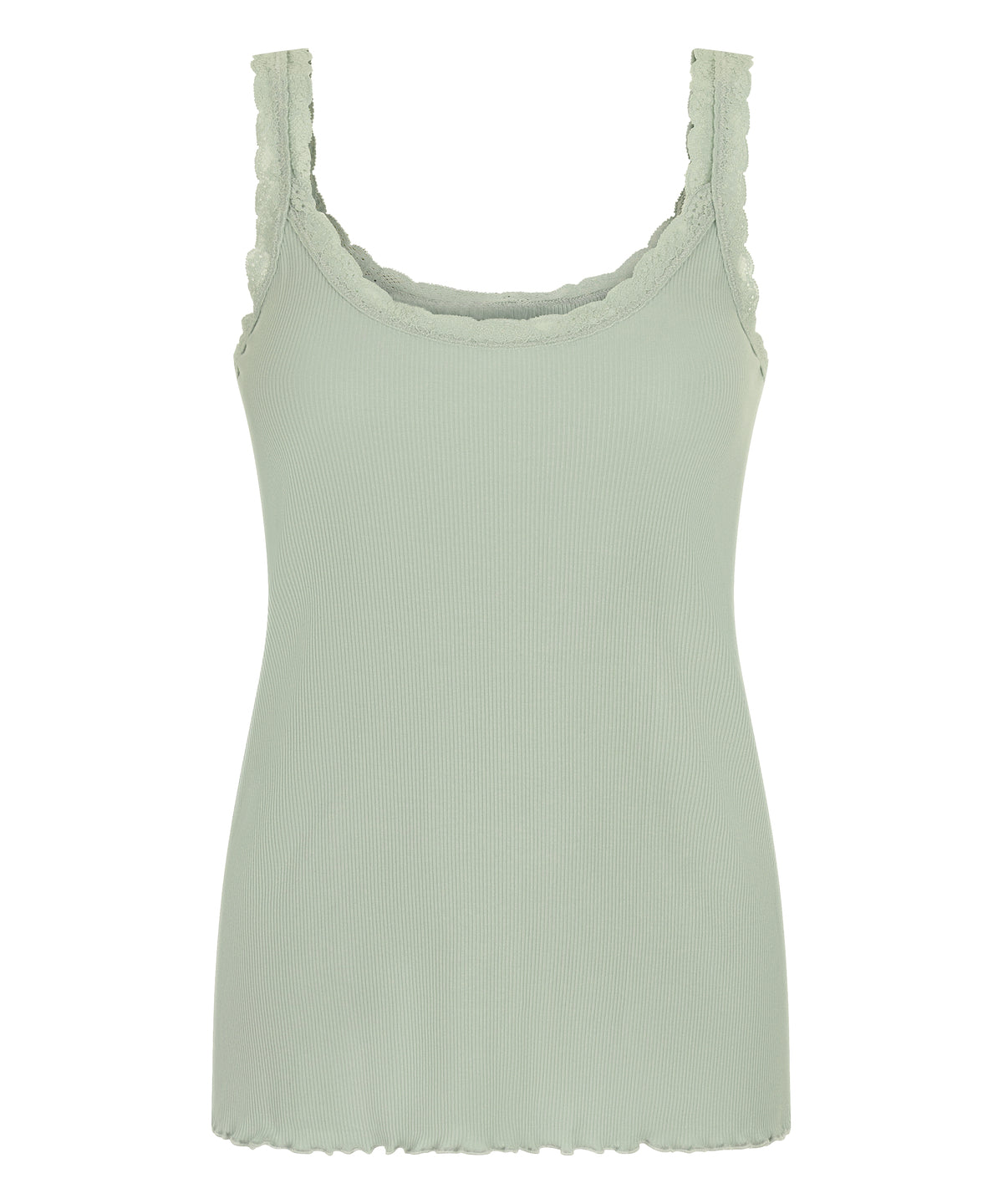 HUNKEMÖLLER Singlet Rib Jersey Lace