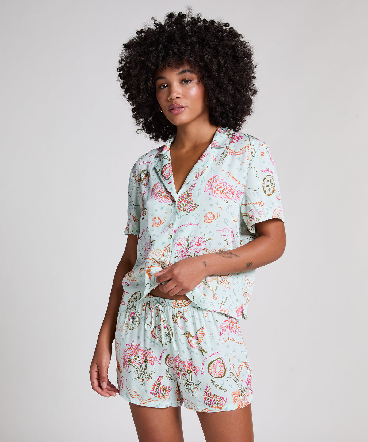 HUNKEMÖLLER Satin Short