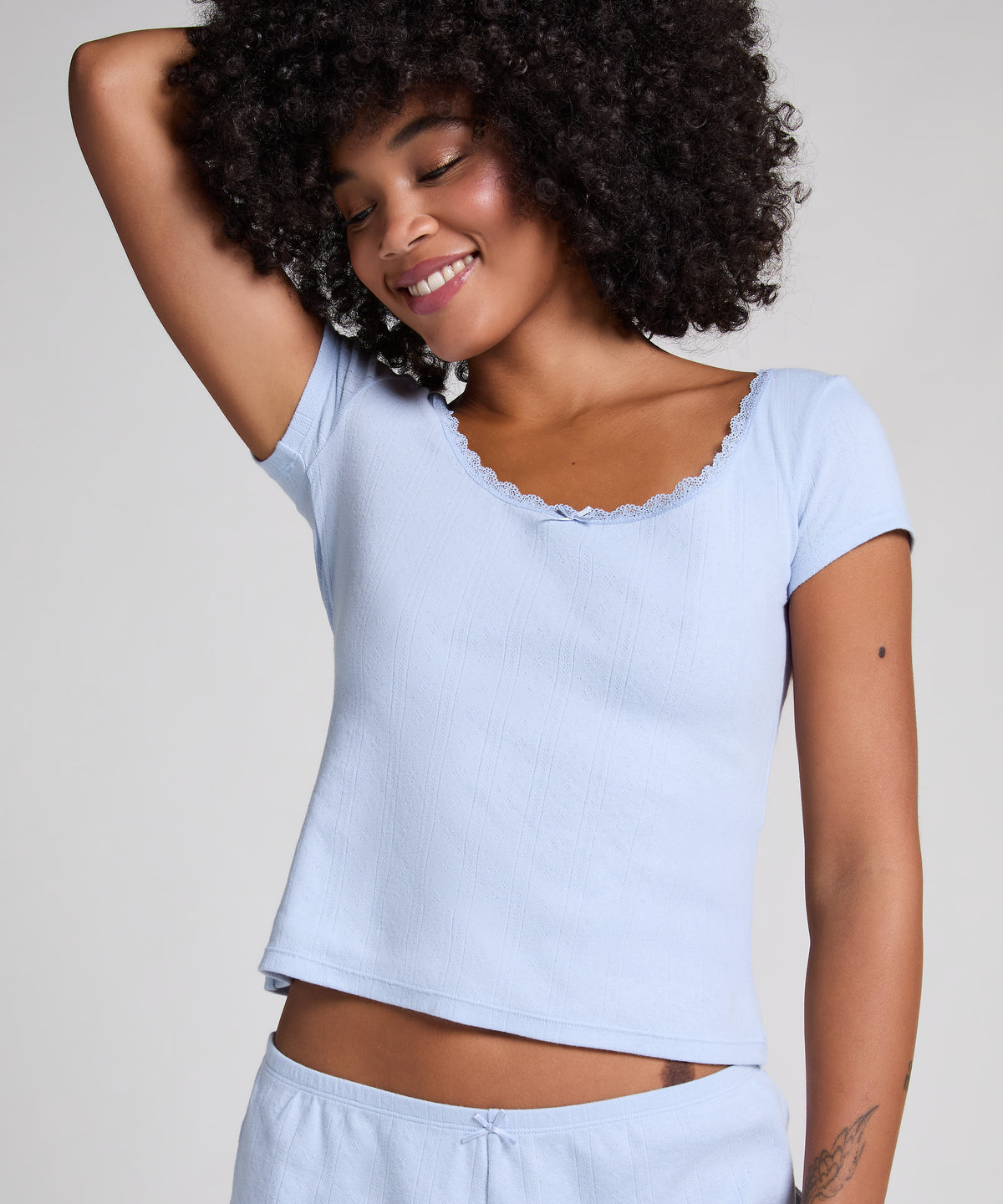 HUNKEMÖLLER Pointelle Top