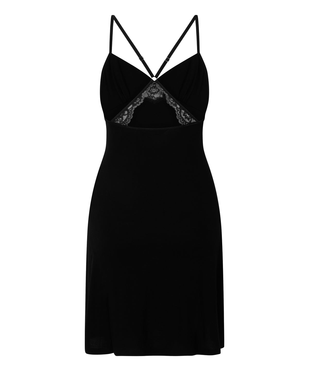 HUNKEMÖLLER Jersey Lace Back Slipdress
