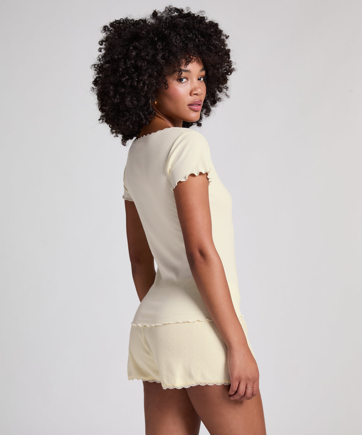 HUNKEMÖLLER Rib Jersey Top