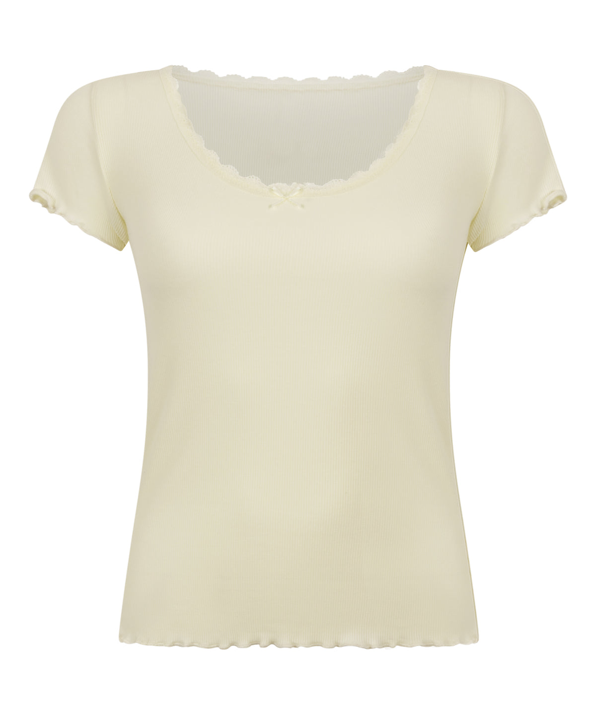HUNKEMÖLLER Rib Jersey Top