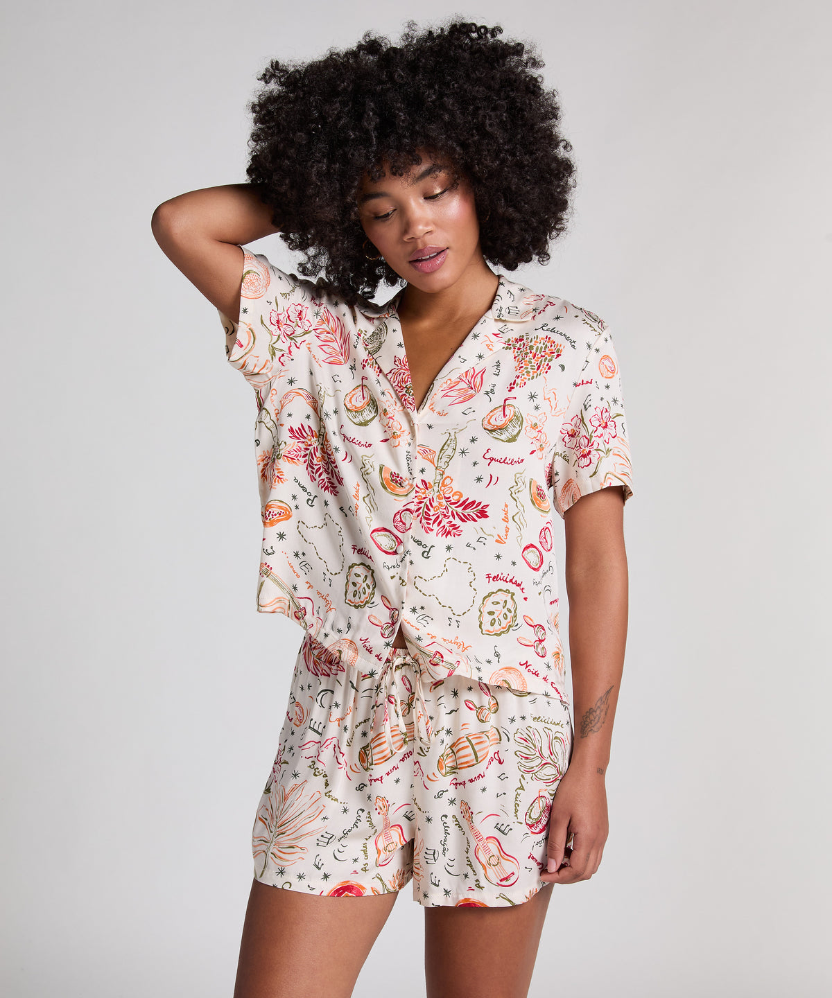 HUNKEMÖLLER Satin Short