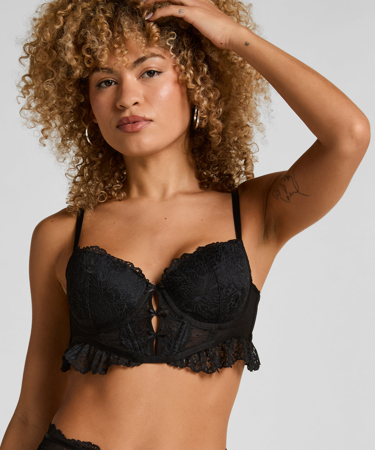 HUNKEMÖLLER Posie Padded Underwired Longline Bra
