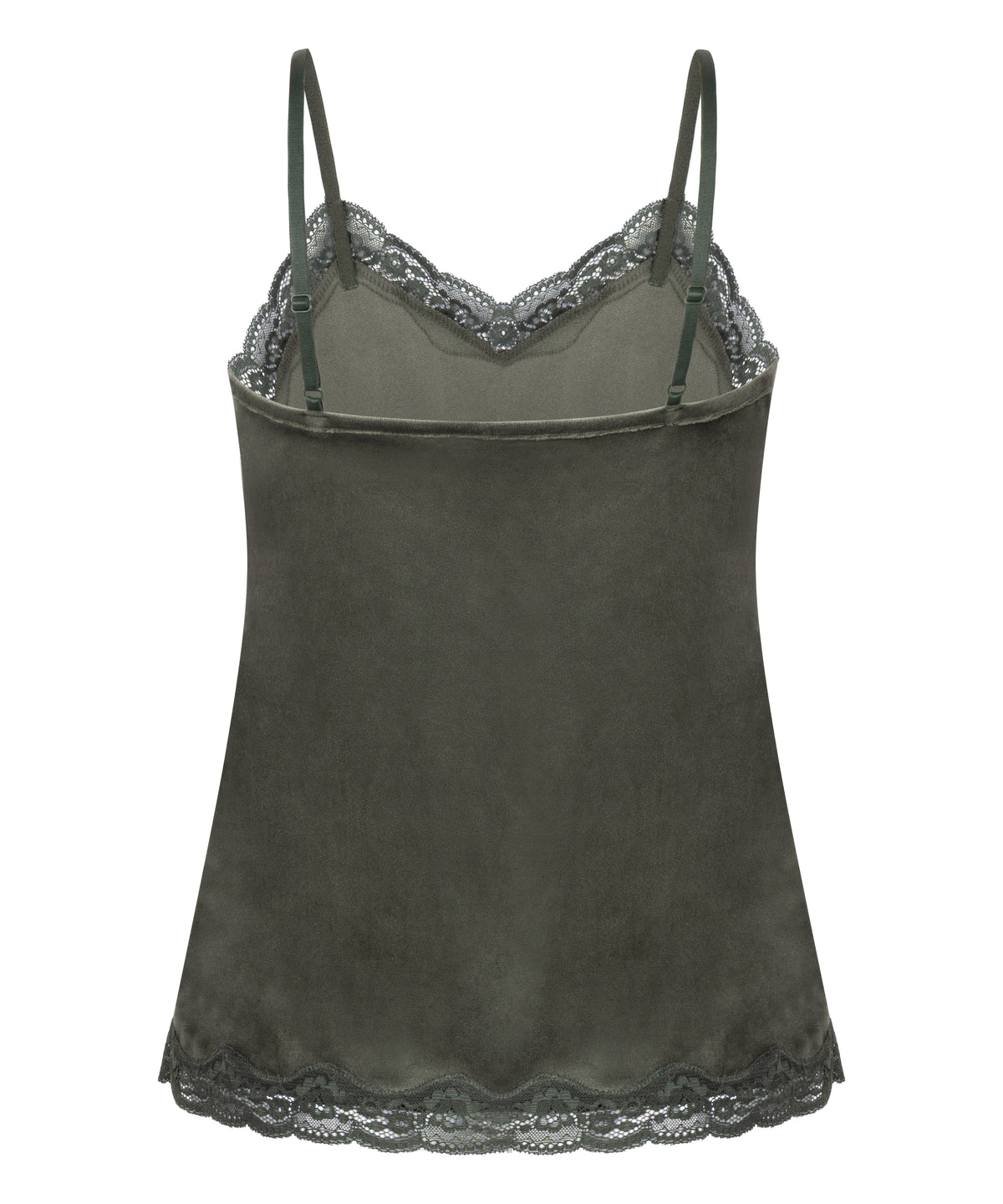 HUNKEMÖLLER Velours Lace Cami Top