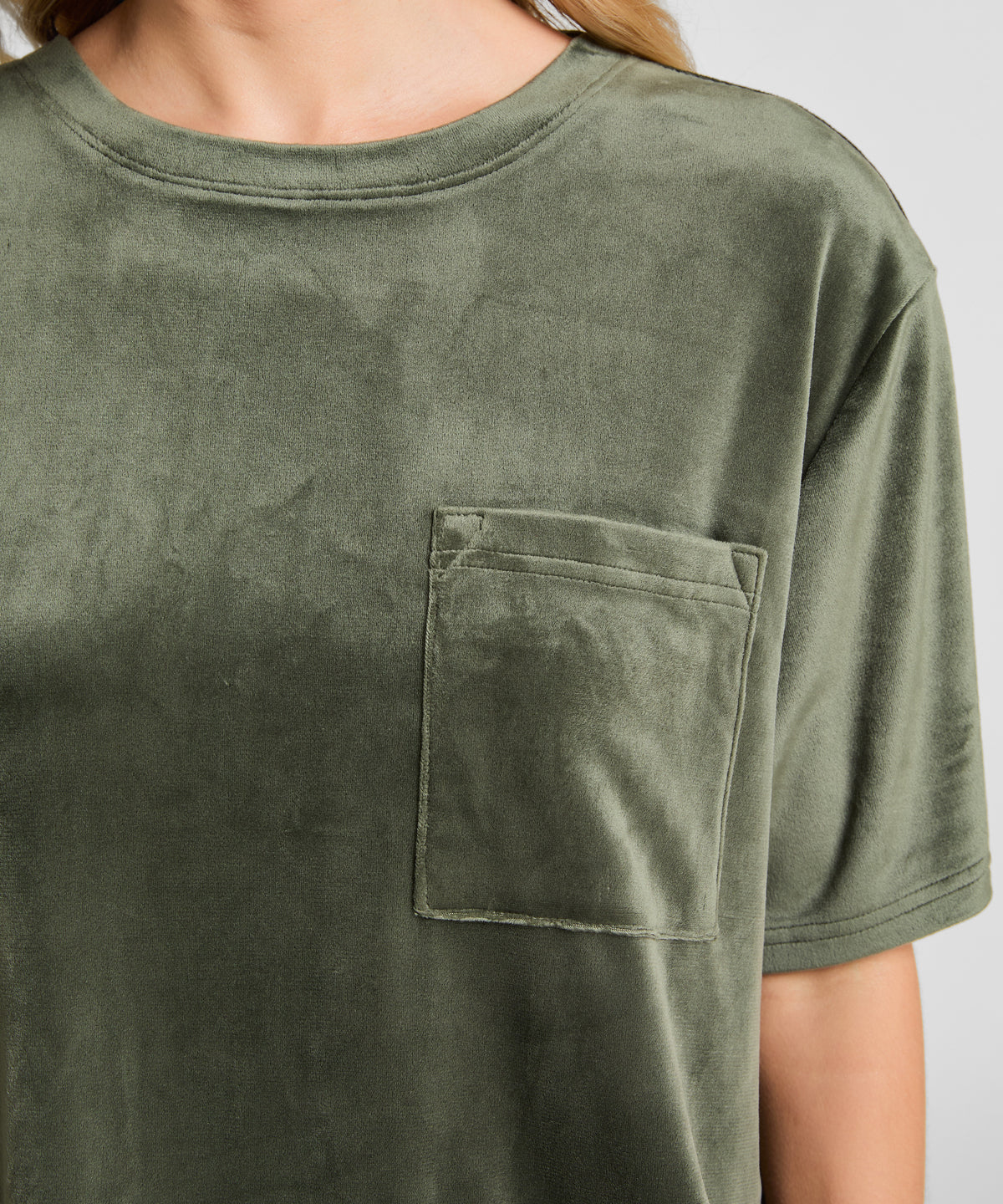 HUNKEMÖLLER Top Velours Pocket