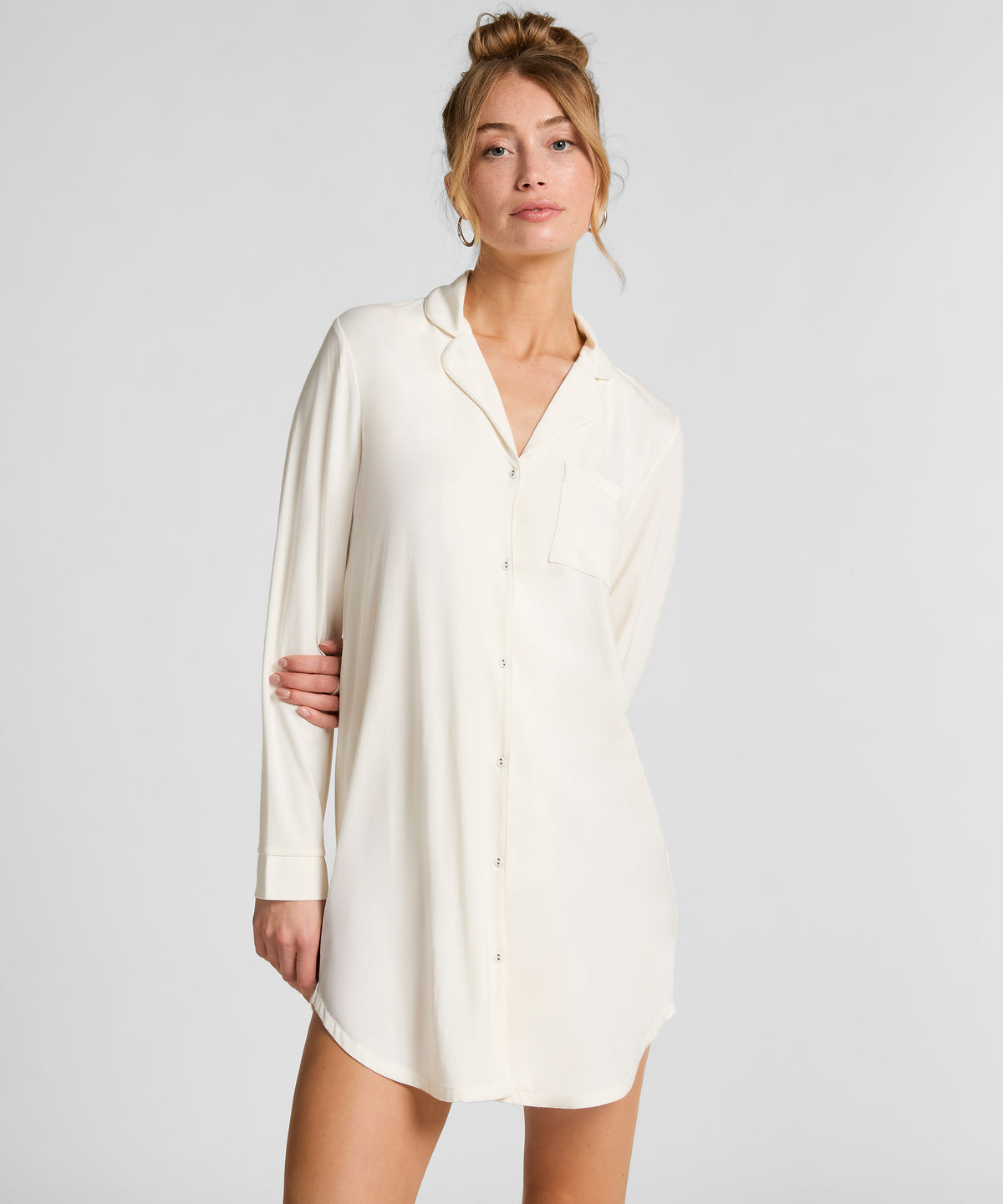 HUNKEMÖLLER Essential Jersey Shirtdress
