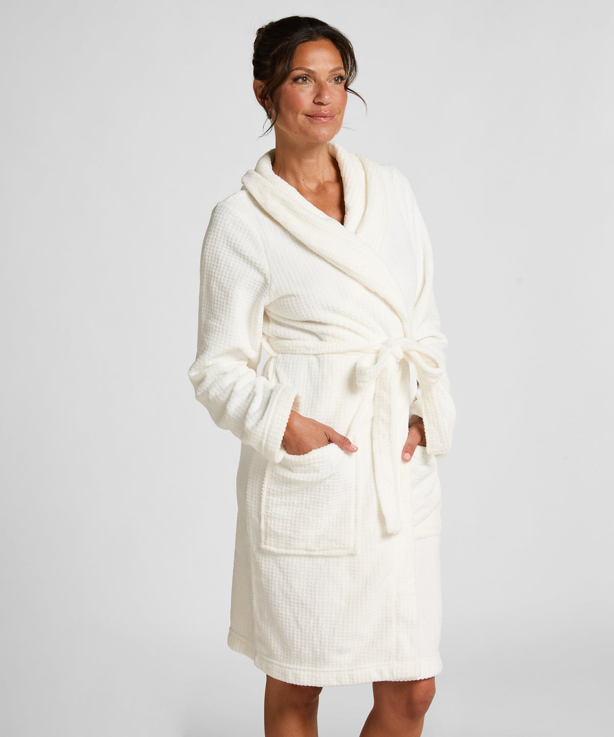 HUNKEMÖLLER Fleece Bathrobe