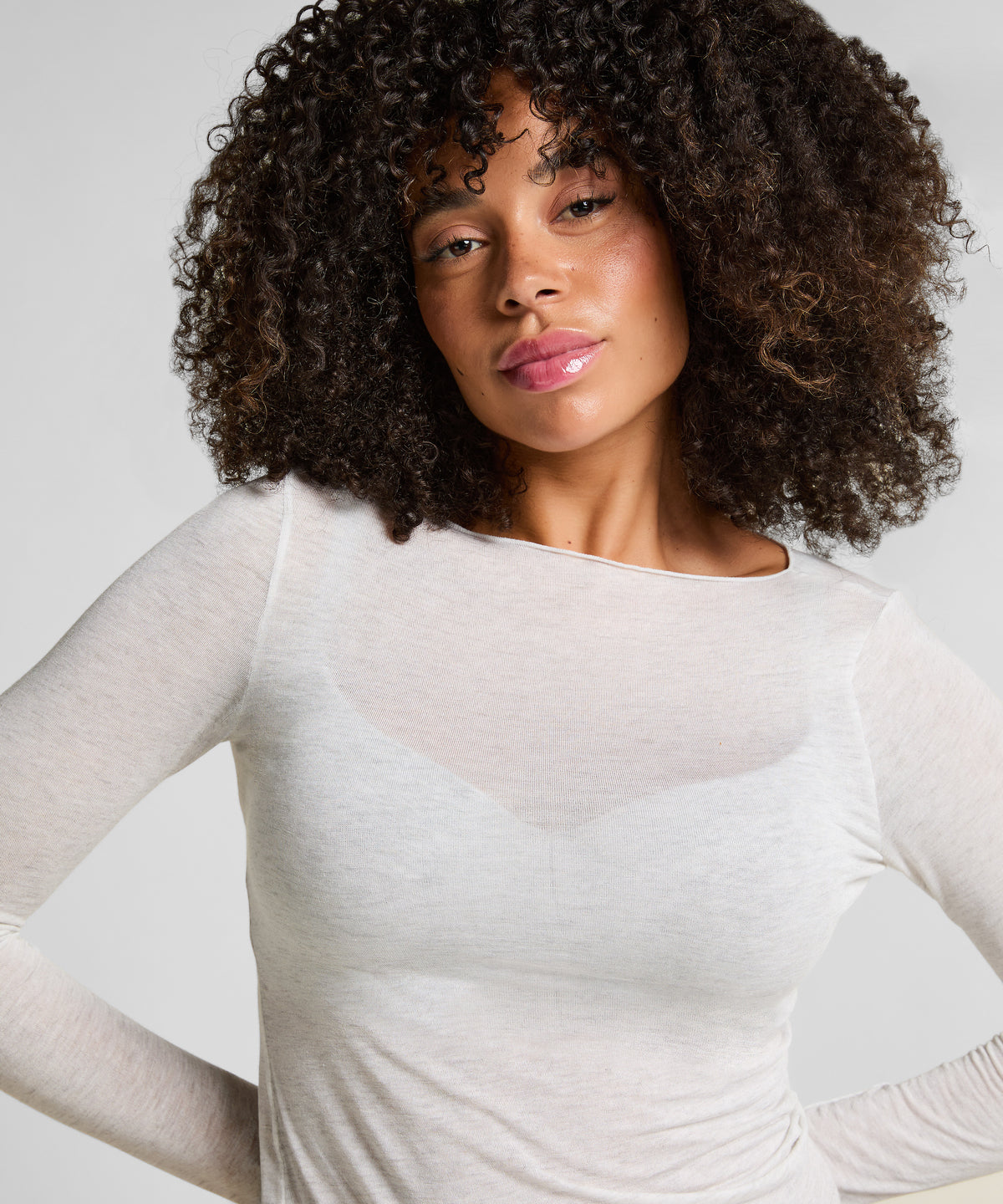 HUNKEMÖLLER super soft Boatneck Shirt with Cashmere