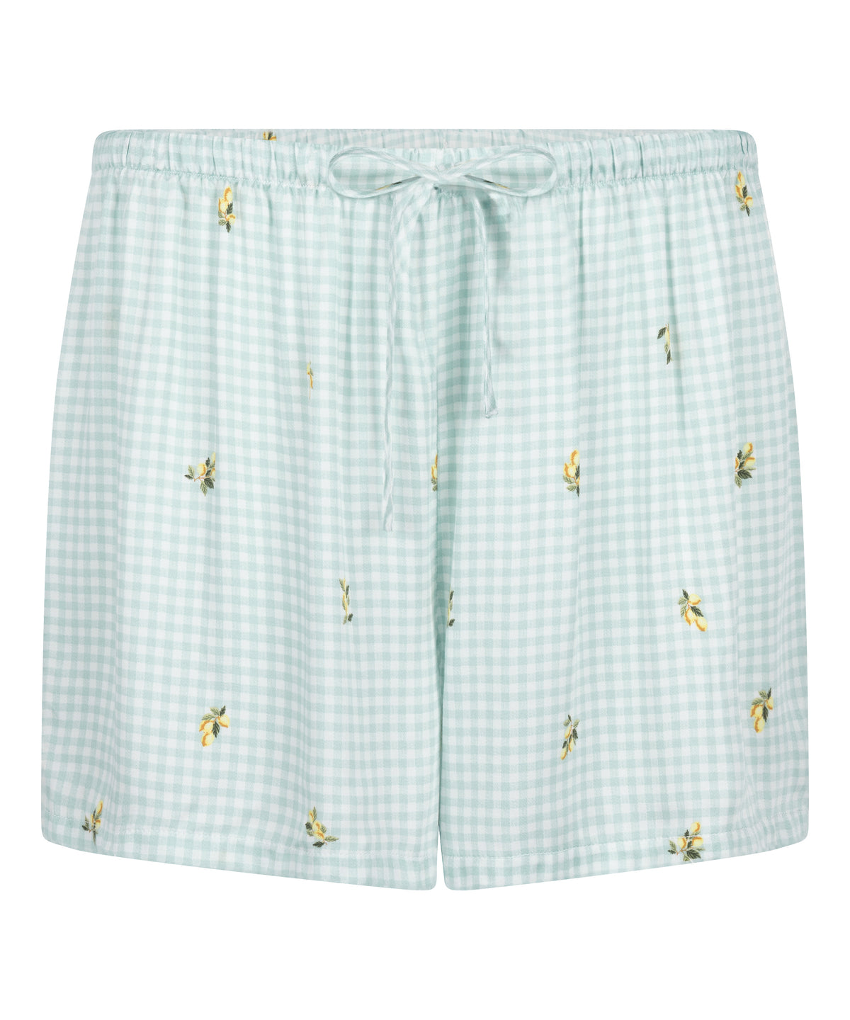 HUNKEMÖLLER Short Viscose Check Print