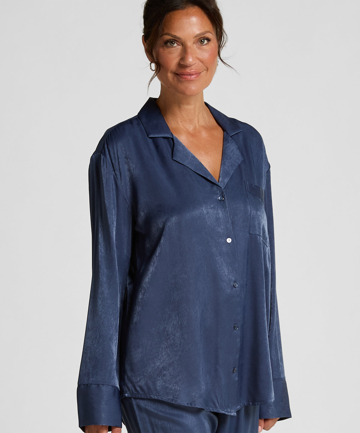 HUNKEMÖLLER Ayla Satin Long-Sleeved Jacket