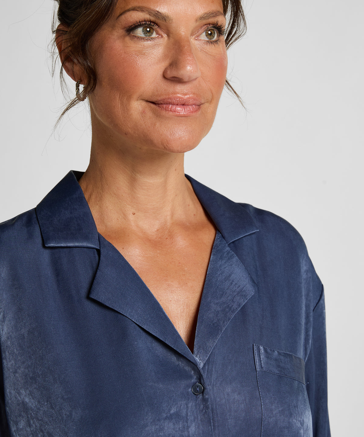 HUNKEMÖLLER Ayla Satin Long-Sleeved Jacket