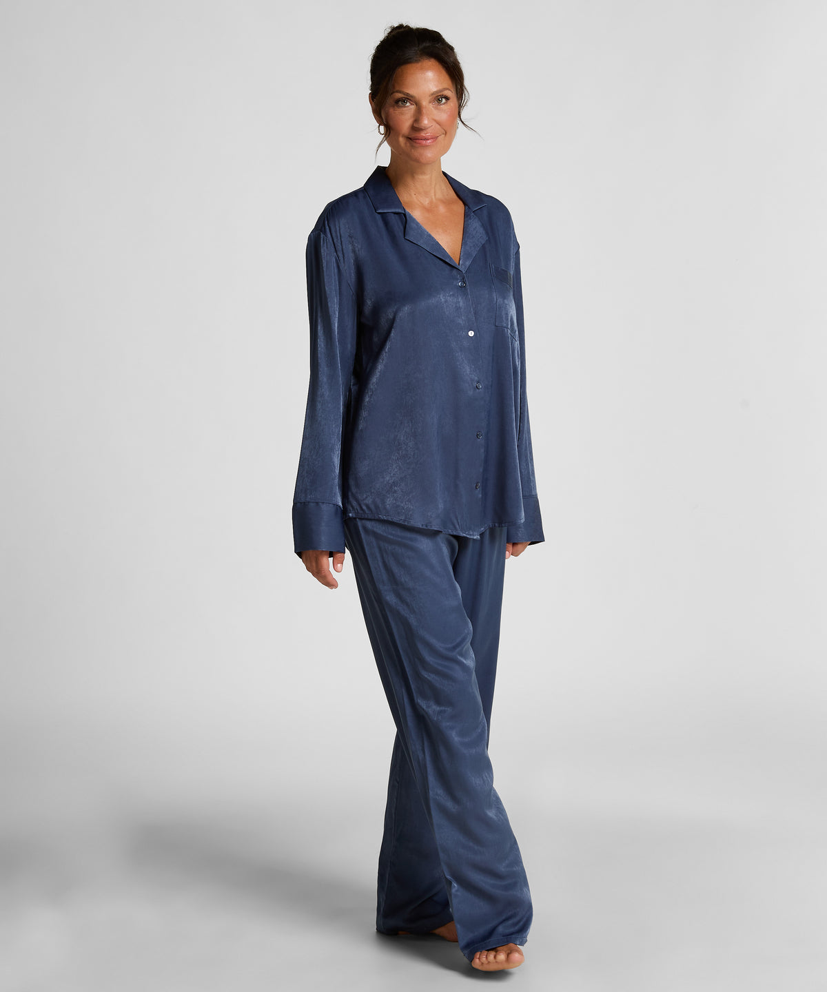 HUNKEMÖLLER Ayla Satin Long-Sleeved Jacket