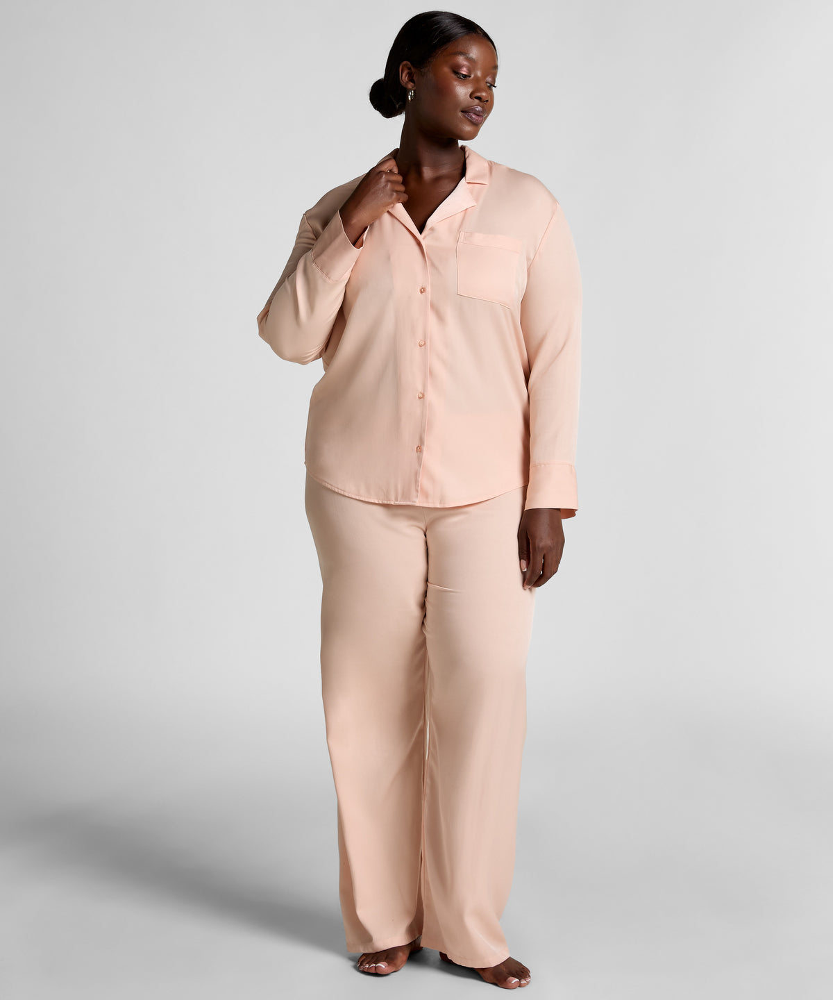 HUNKEMÖLLER Ayla Satin Long-Sleeved Jacket