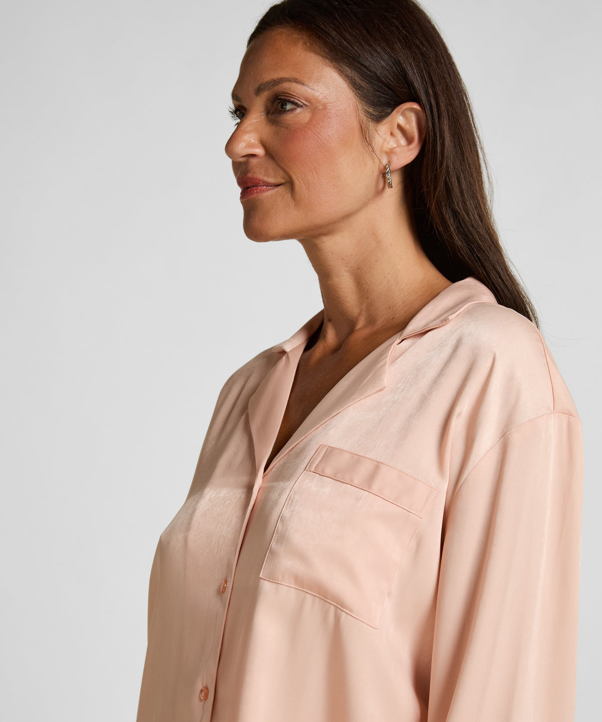 HUNKEMÖLLER Ayla Satin Long-Sleeved Jacket