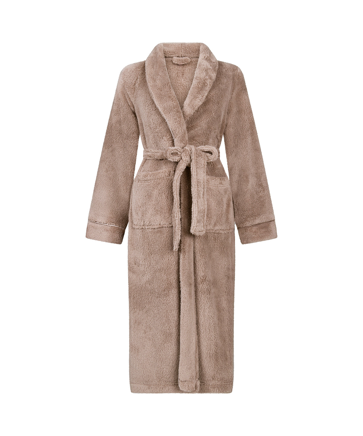 HUNKEMÖLLER Long Fleece Bathrobe
