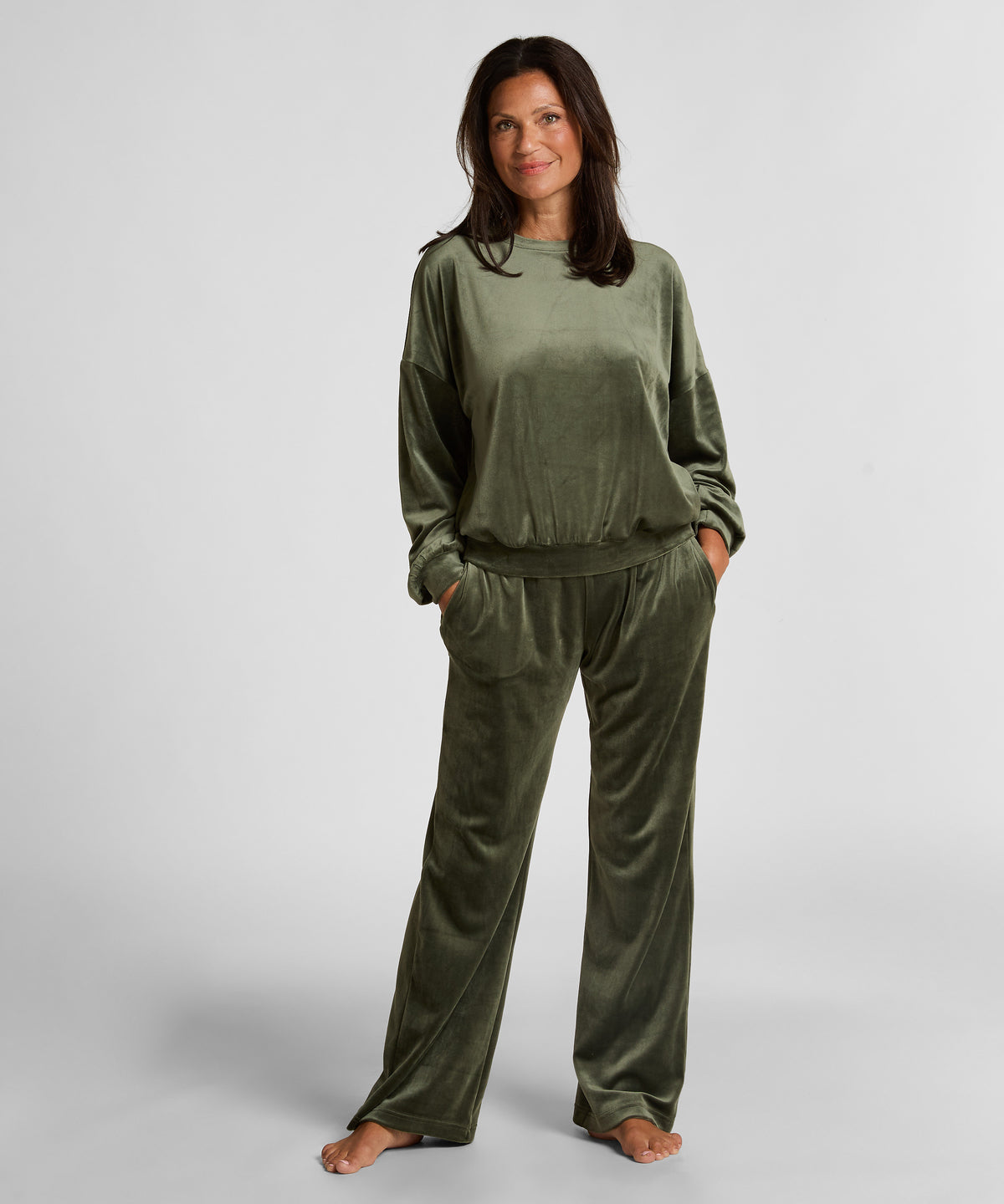 HUNKEMÖLLER Petite Velours Pyjama Bottoms