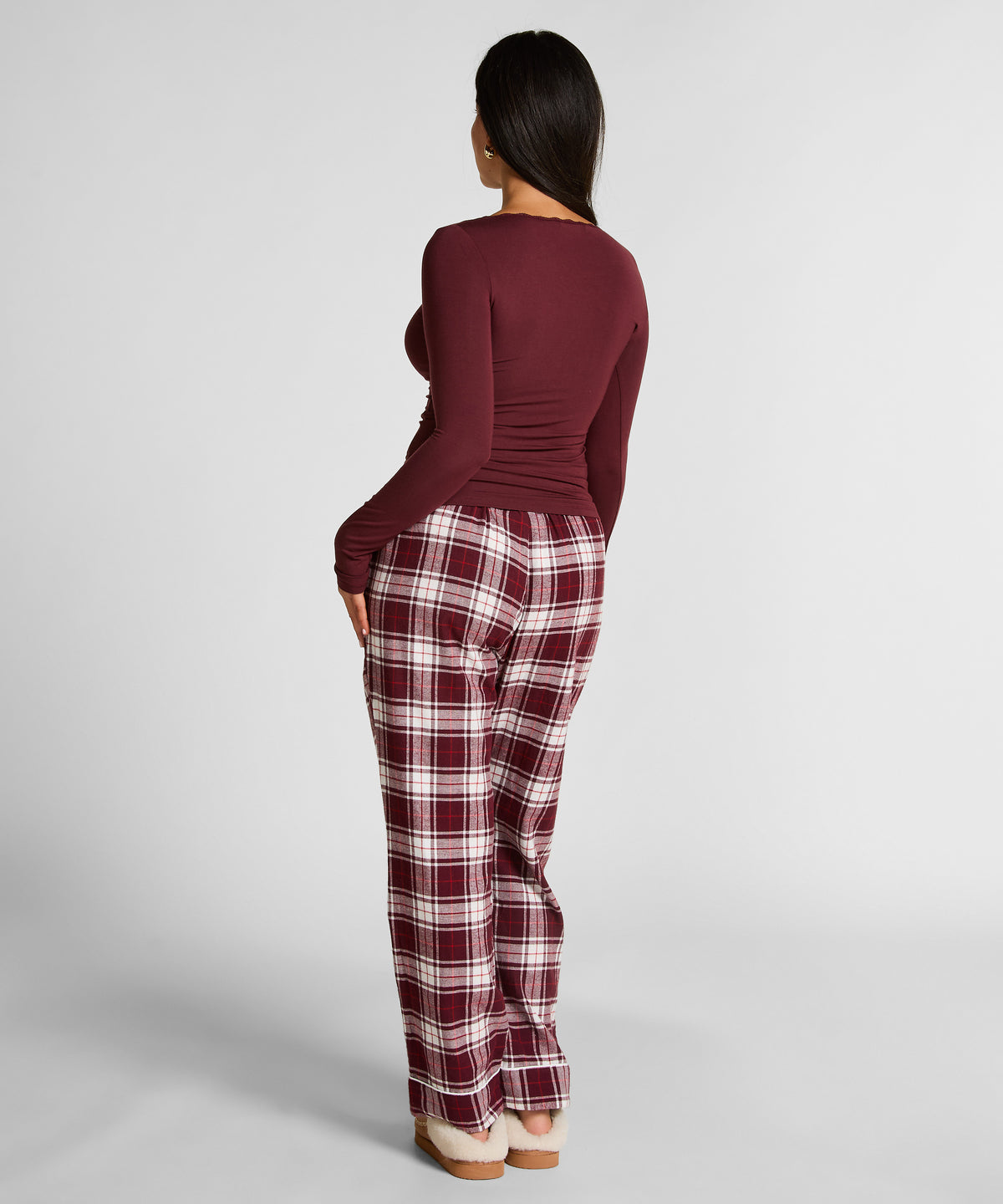 HUNKEMÖLLER Longsleeved Jersey Pyjama Top
