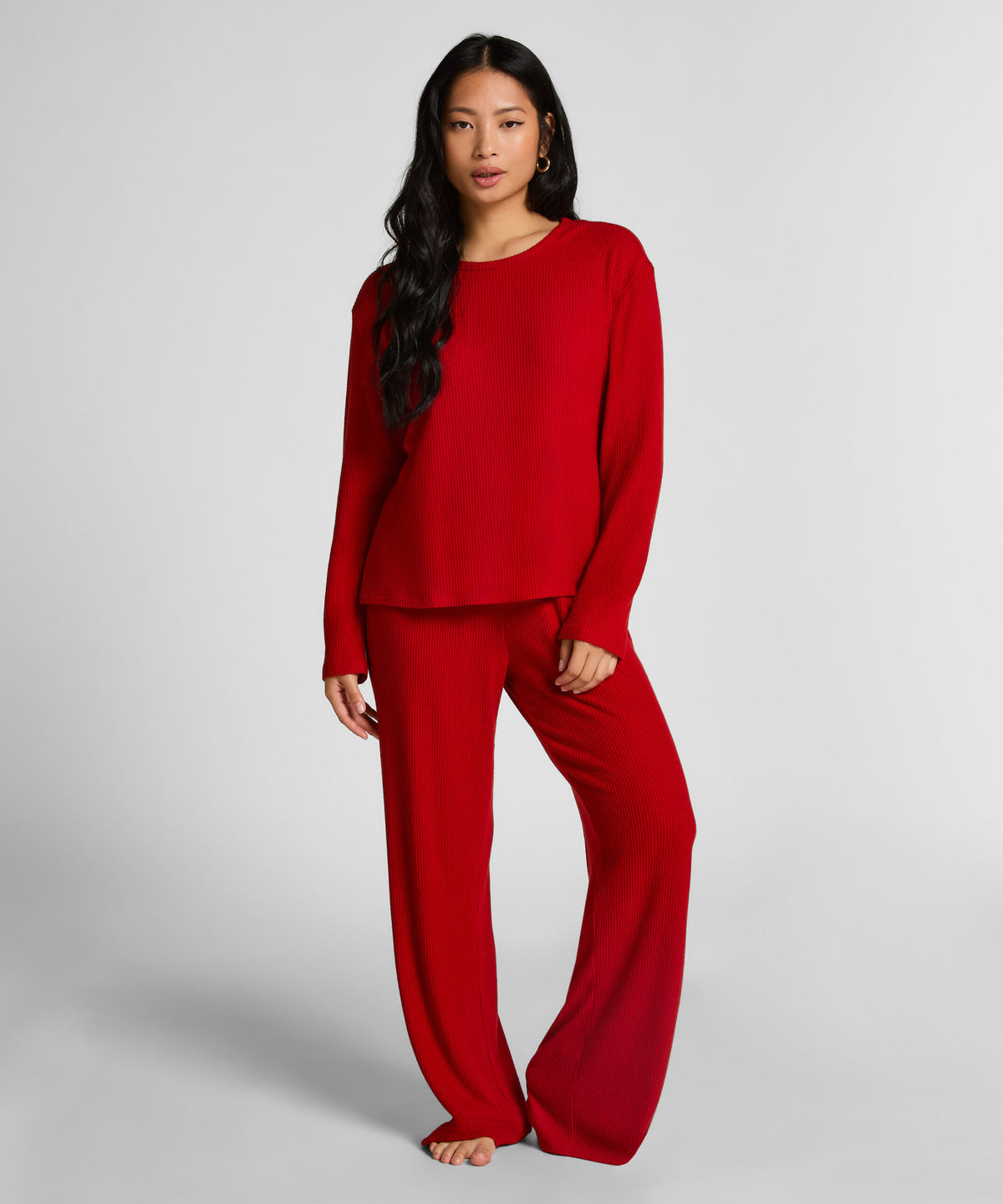 HUNKEMÖLLER Jersey Long-Sleeved Pyjama Top