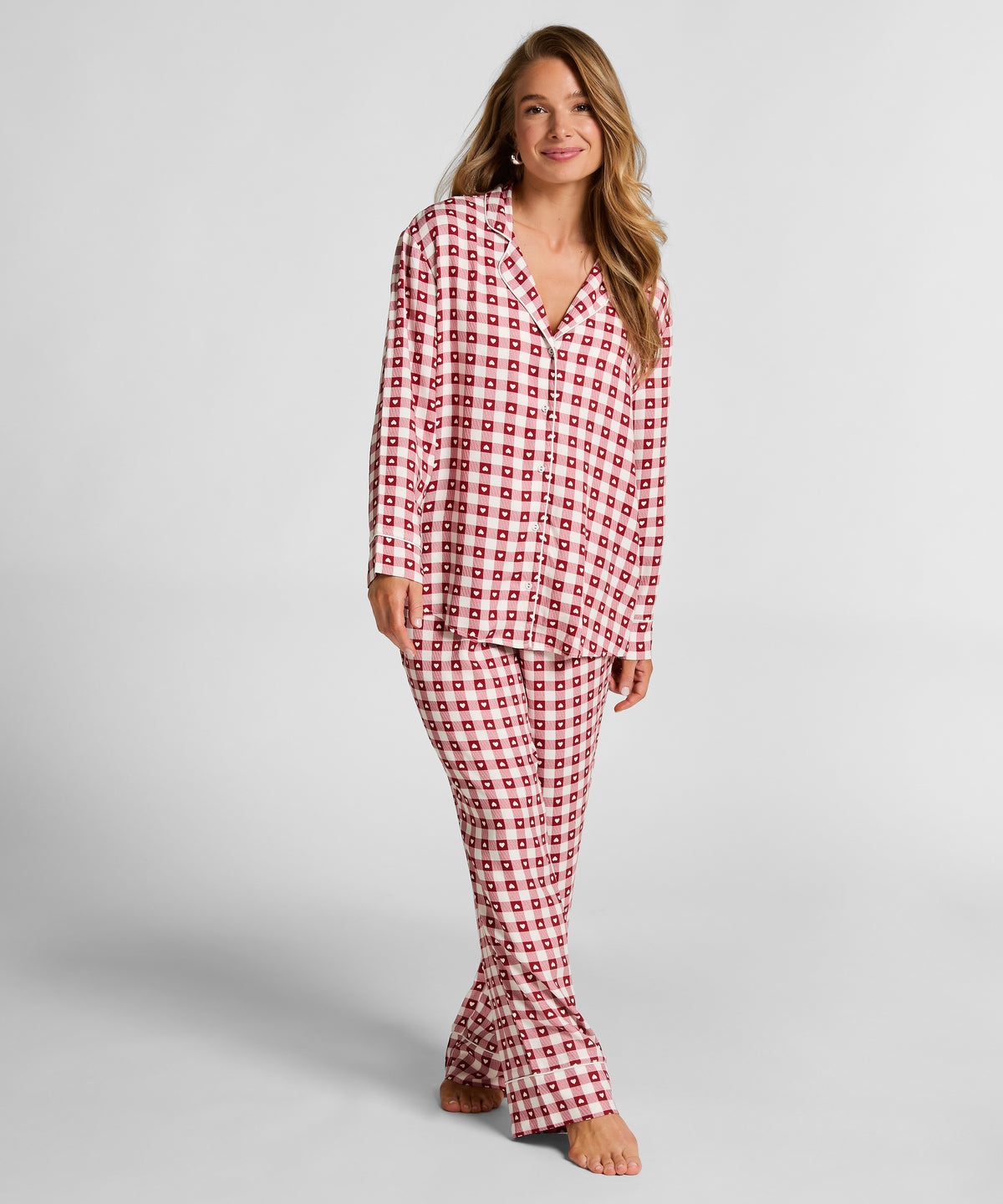 HUNKEMÖLLER Pyjamaset Twill