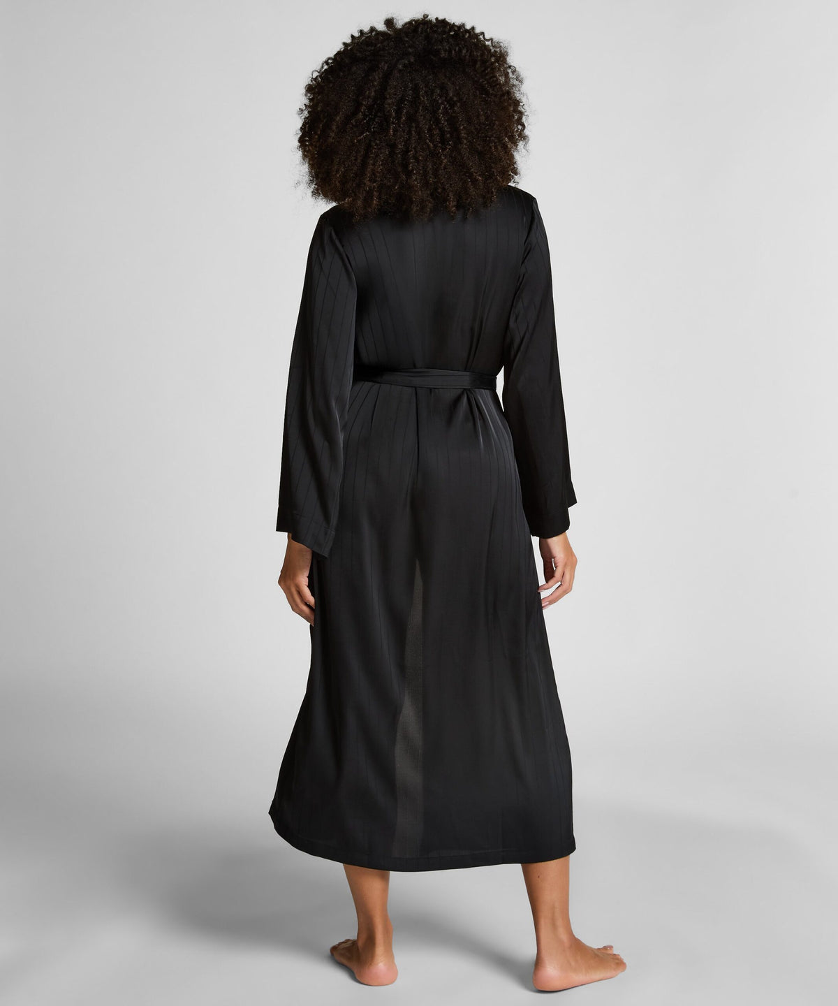 HUNKEMÖLLER Satin Pinstripe Kimono