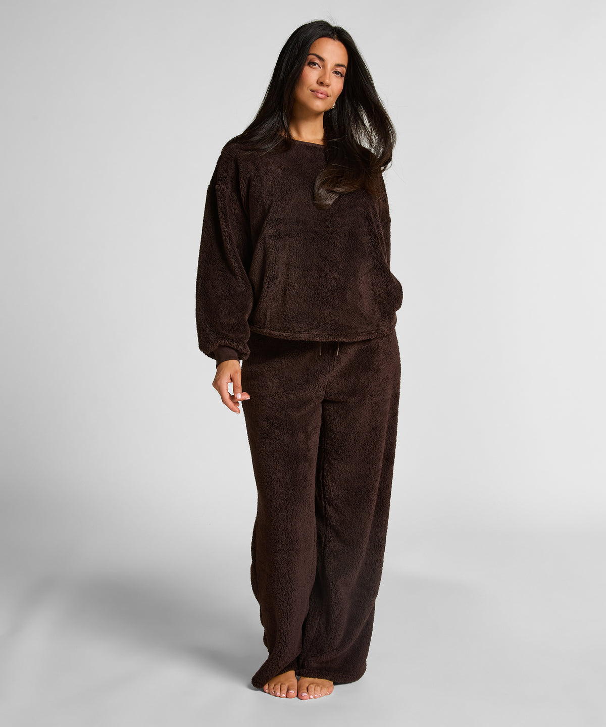 HUNKEMÖLLER Longsleeved Top Fluffy Fleece