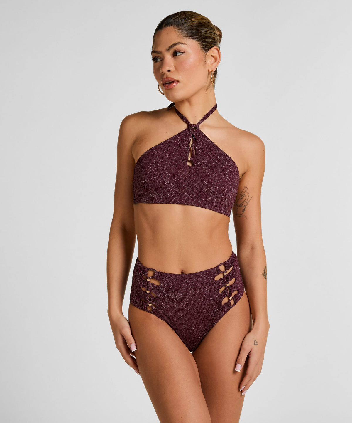 HUNKEMÖLLER Panama High Waisted Bikini Bottom