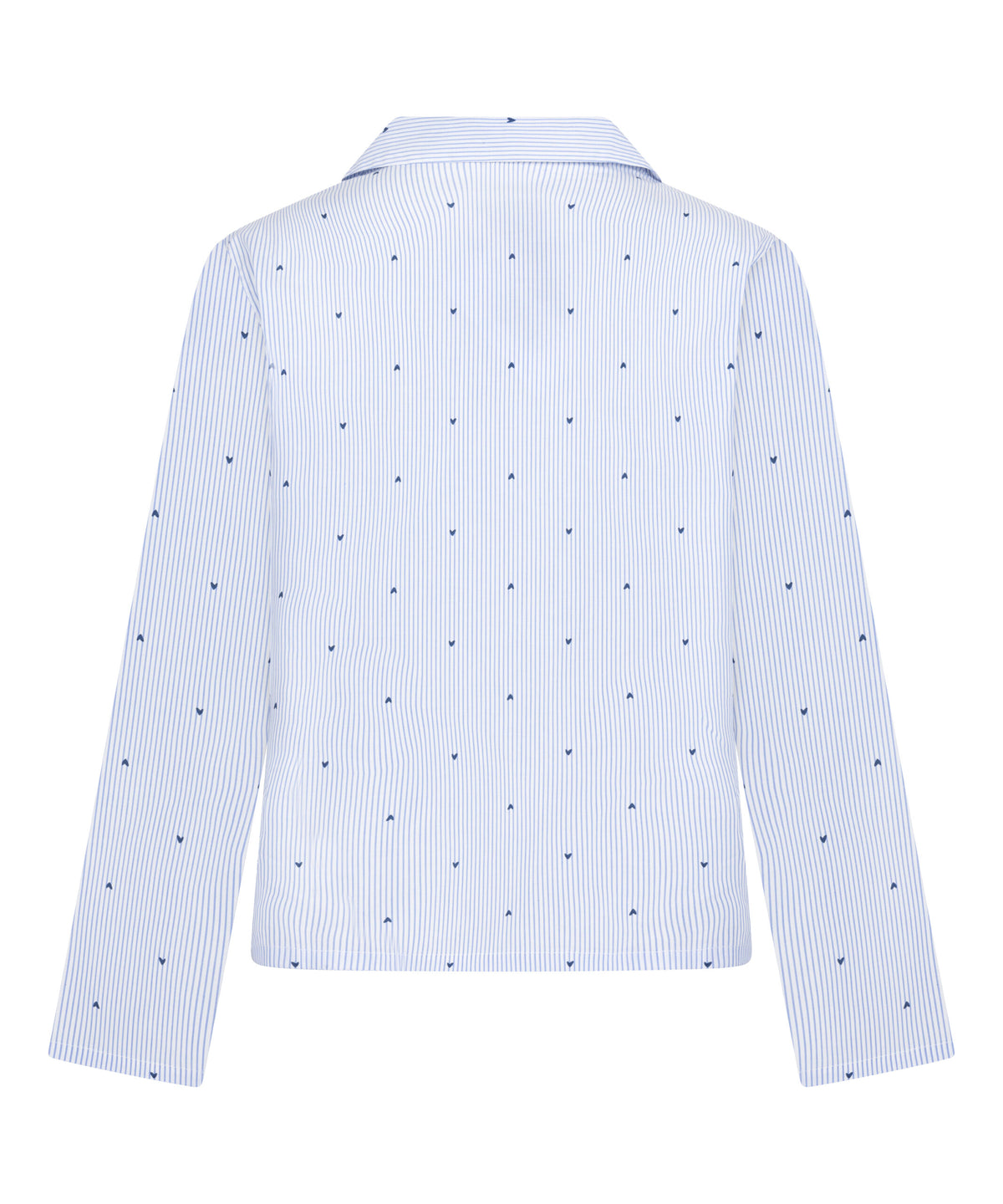 HUNKEMÖLLER JACKET LS COTTON STRIPE HEART